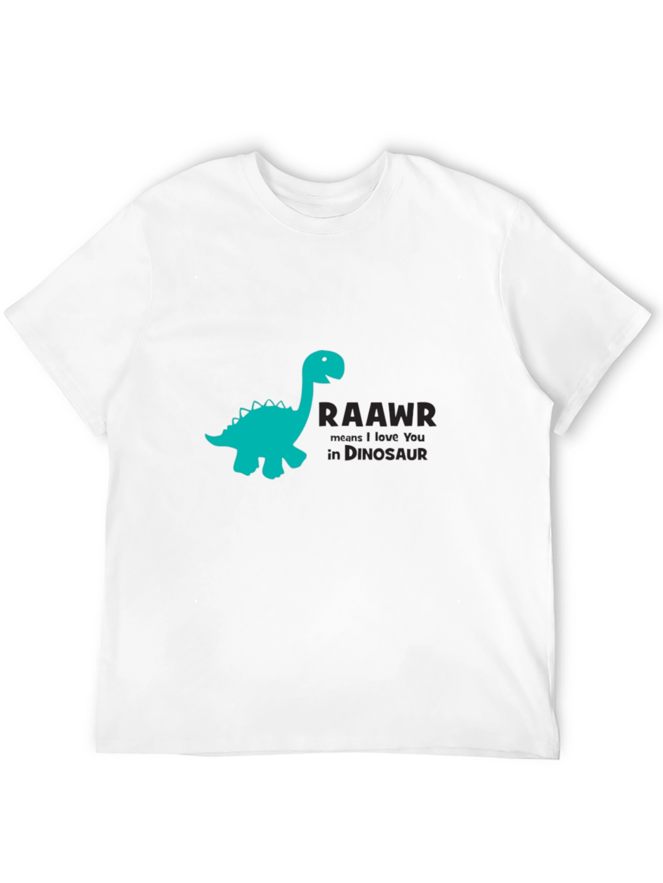 Dinosaur RAAWR Graphic Print T-Shirt