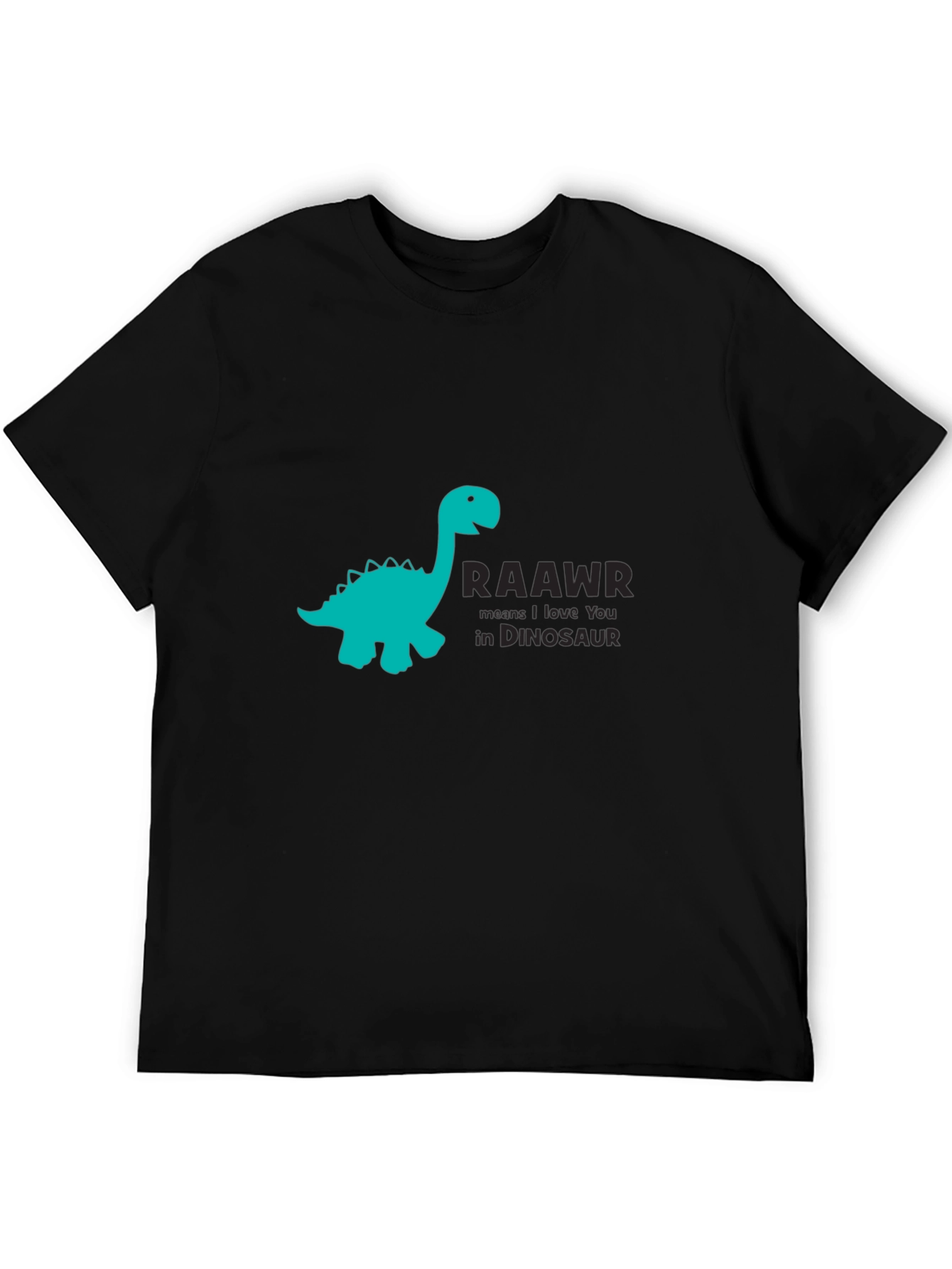 Dinosaur RAAWR Graphic Print T-Shirt