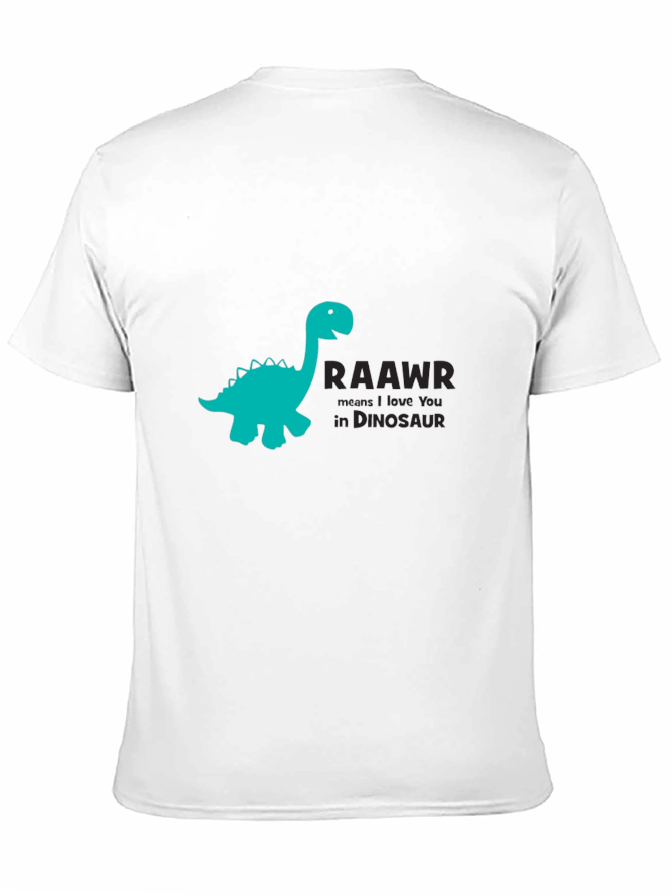 Dinosaur RAAWR Graphic Print T-Shirt
