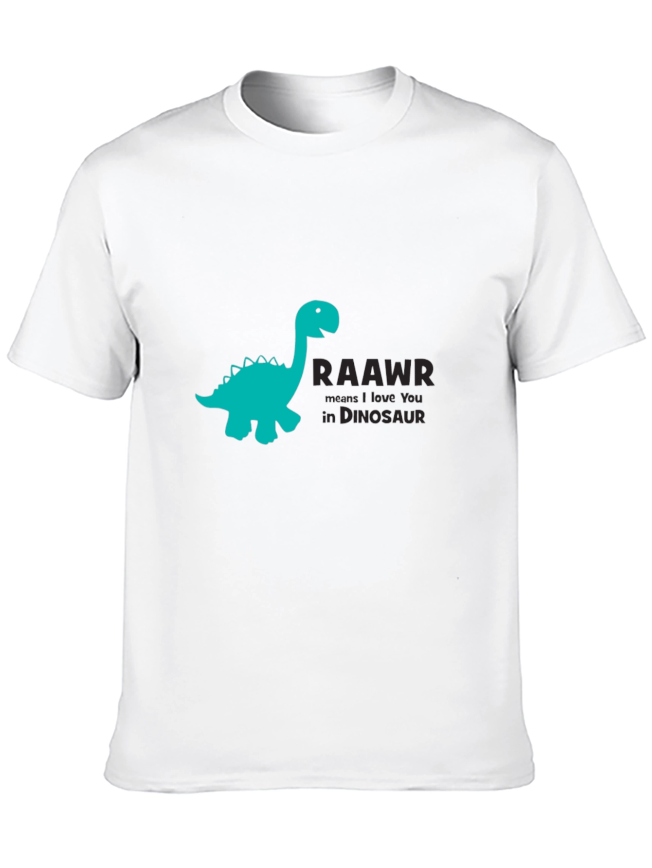 Dinosaur RAAWR Graphic Print T-Shirt