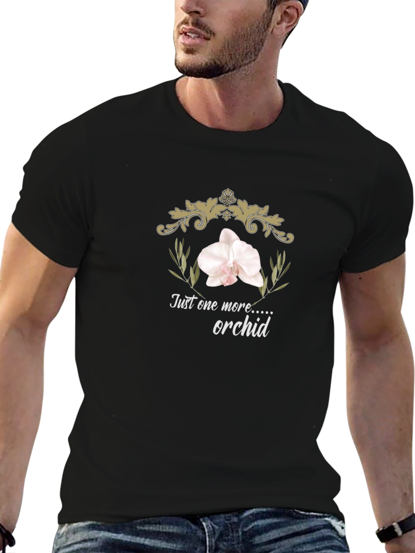 Just One More Orchid Graphic Tee