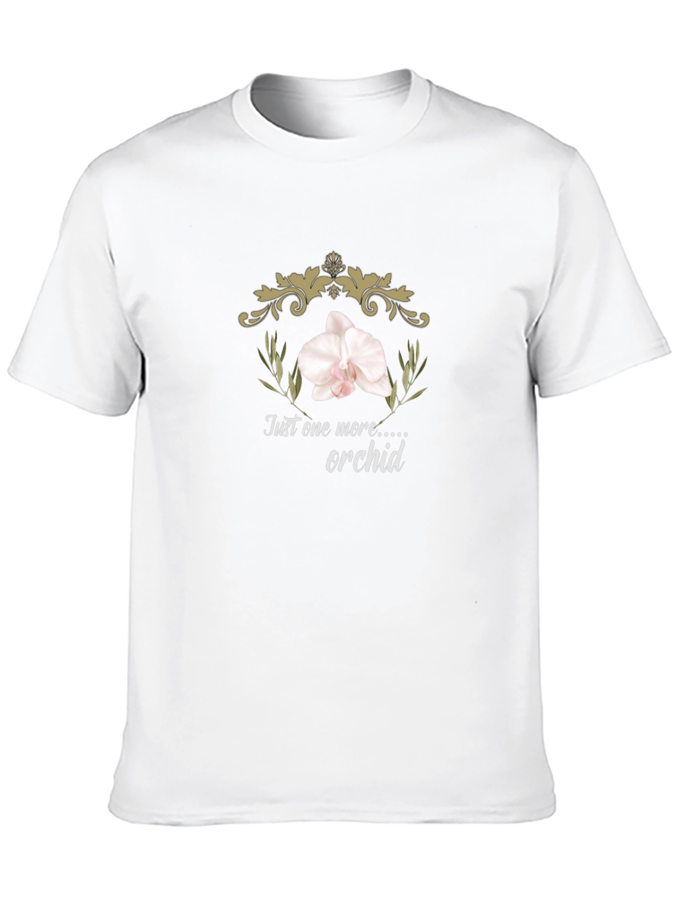 Just One More Orchid Graphic Tee