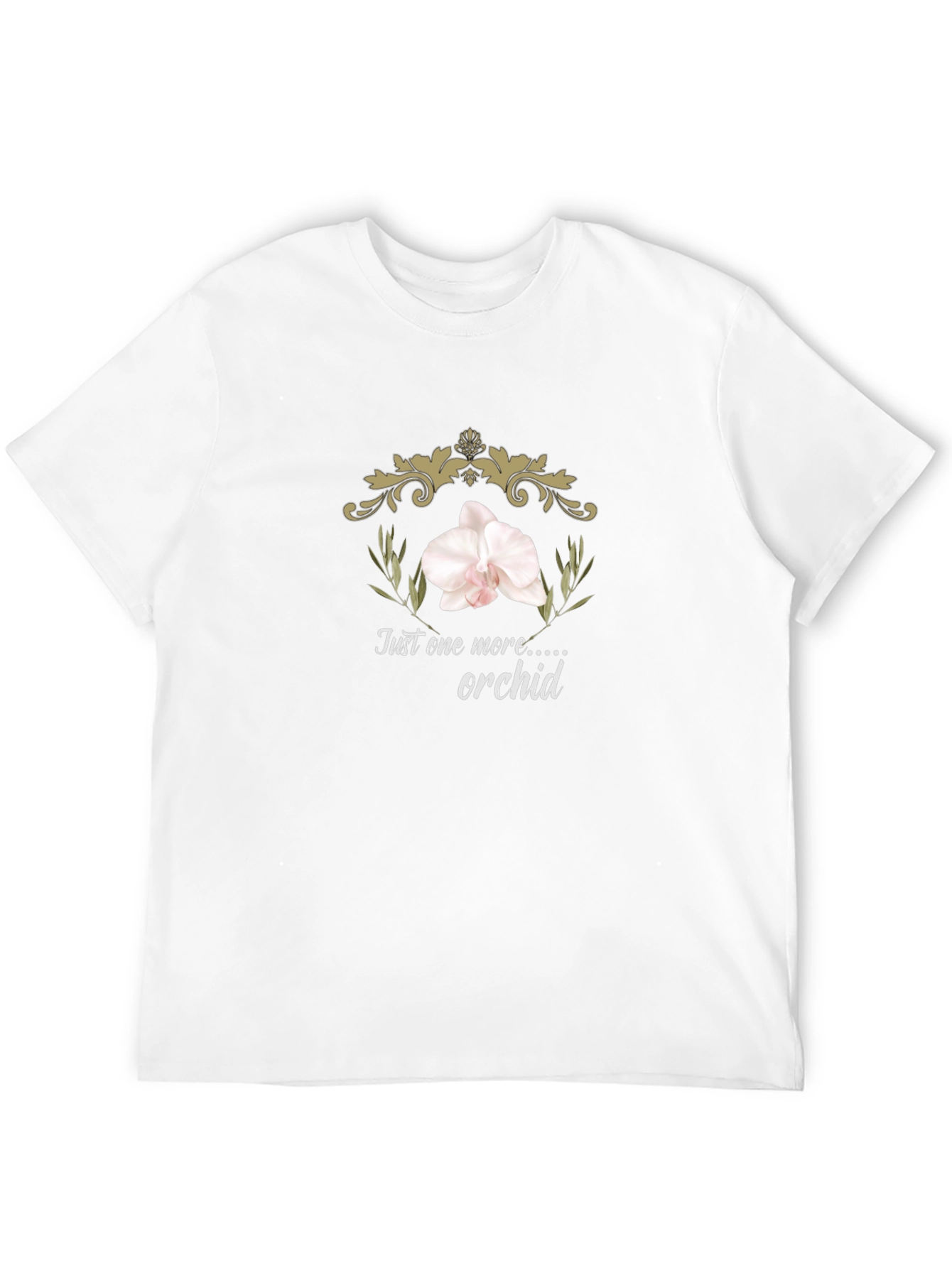 Just One More Orchid Graphic Tee