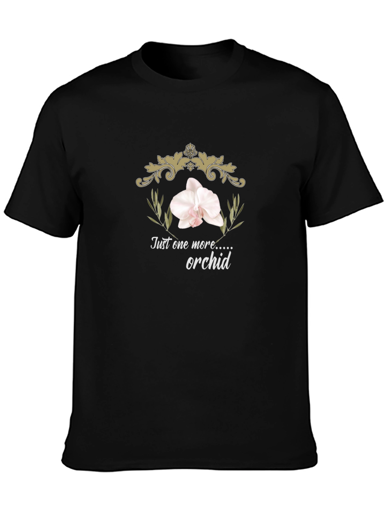 Just One More Orchid Graphic Tee