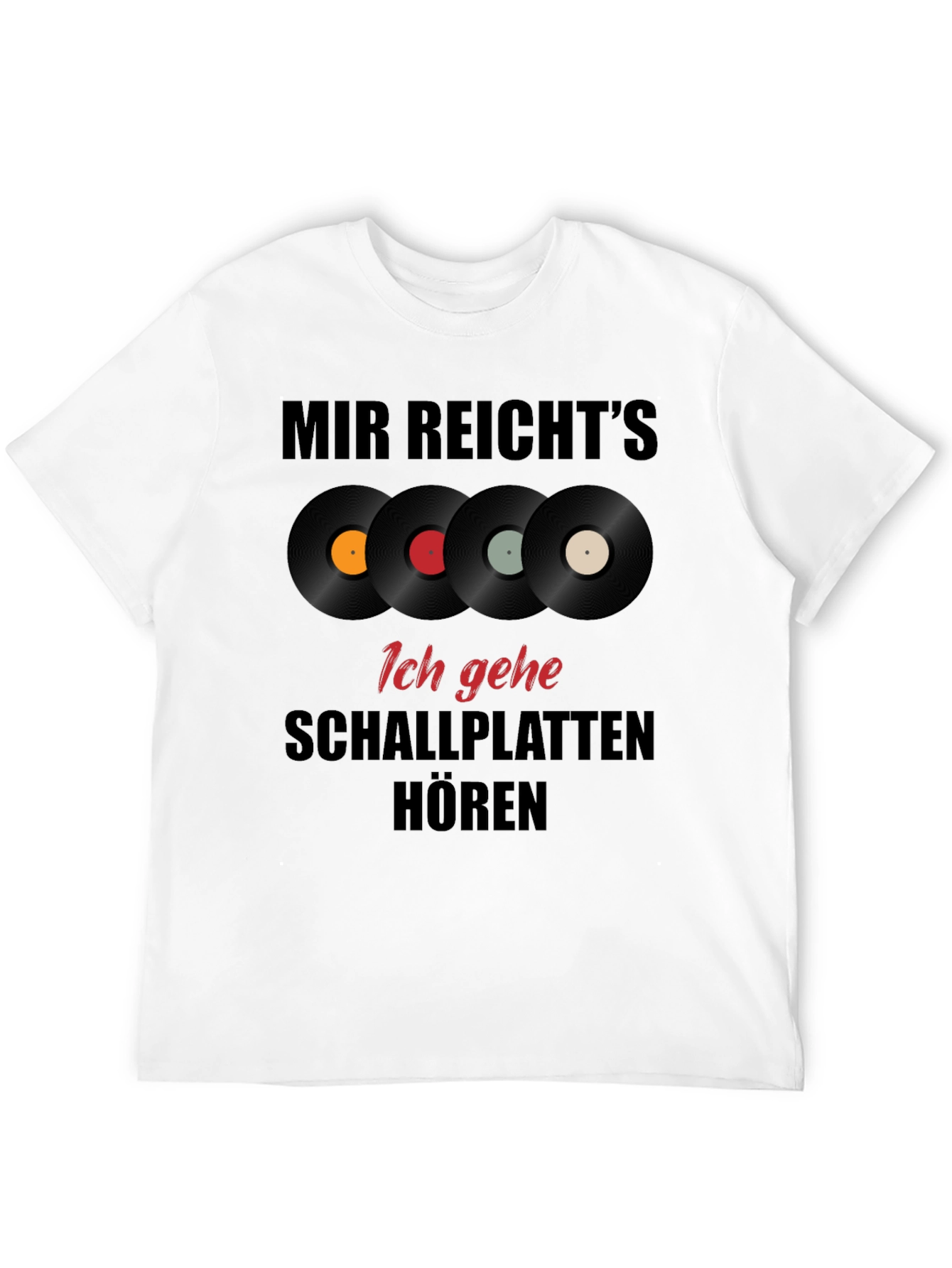 Mir Reichts Record Lover T-Shirt