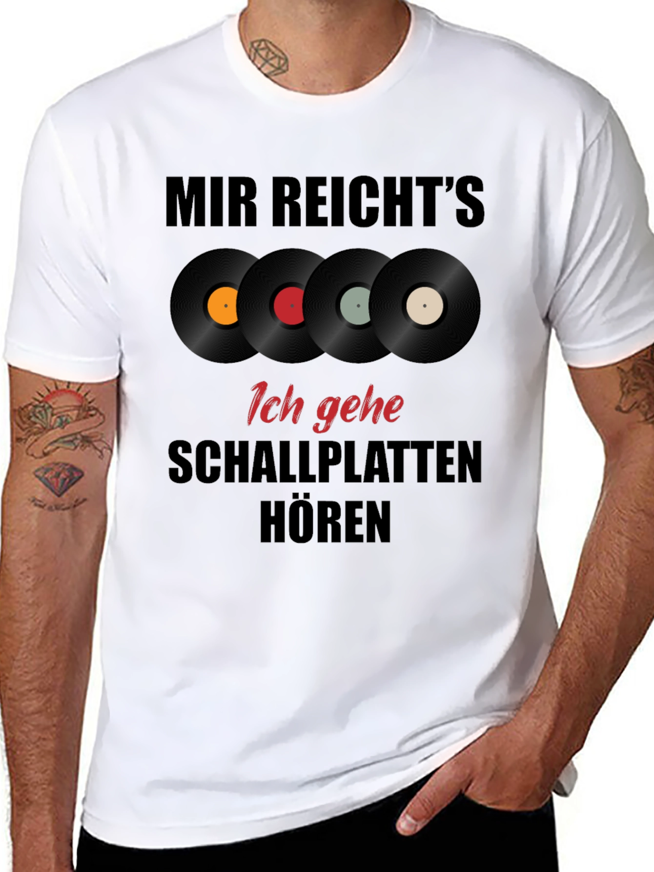 Mir Reichts Record Lover T-Shirt