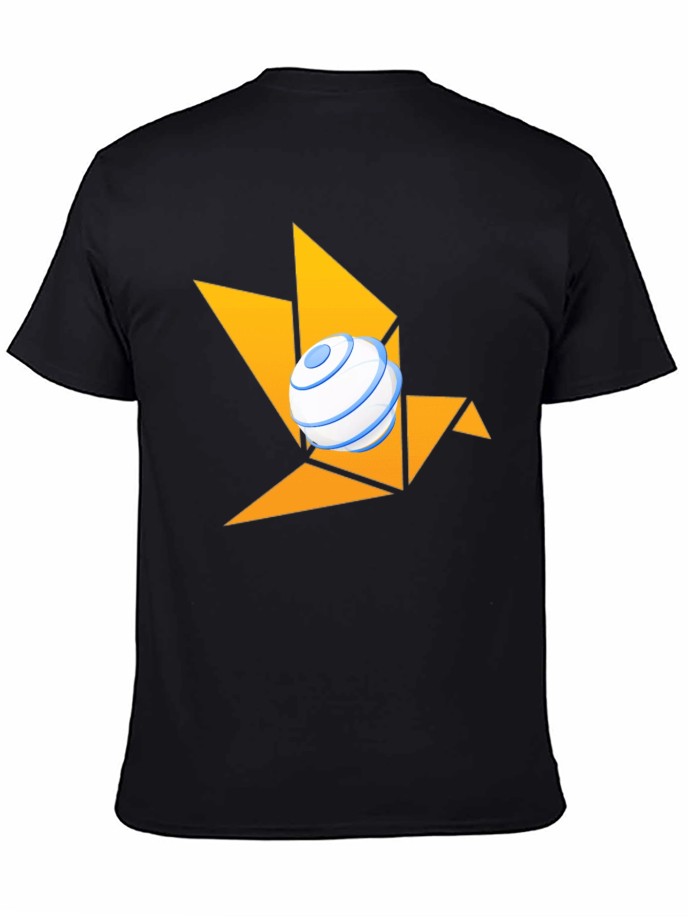 Geometric Bird Tee: Modern & Stylish
