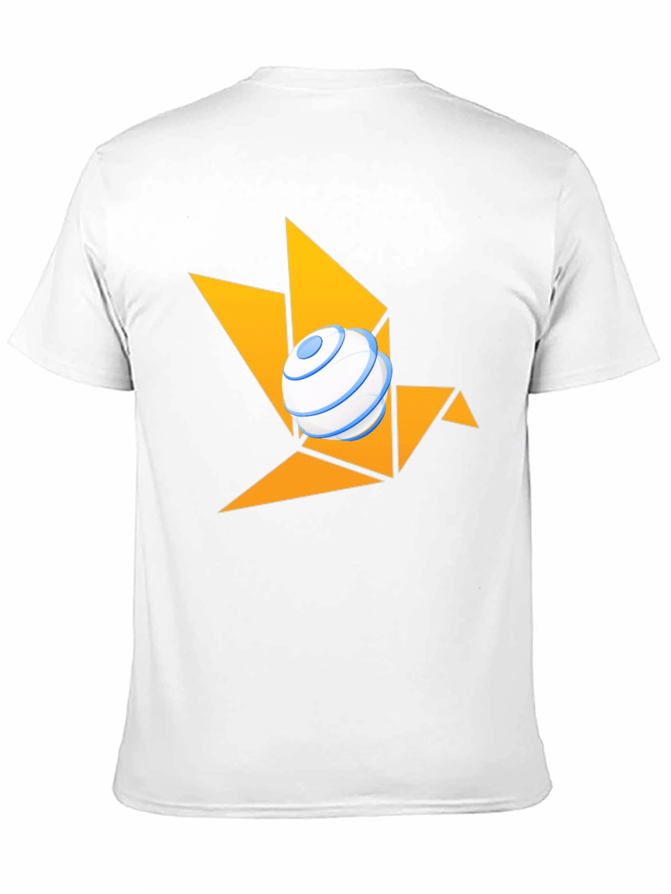 Geometric Bird Tee: Modern & Stylish