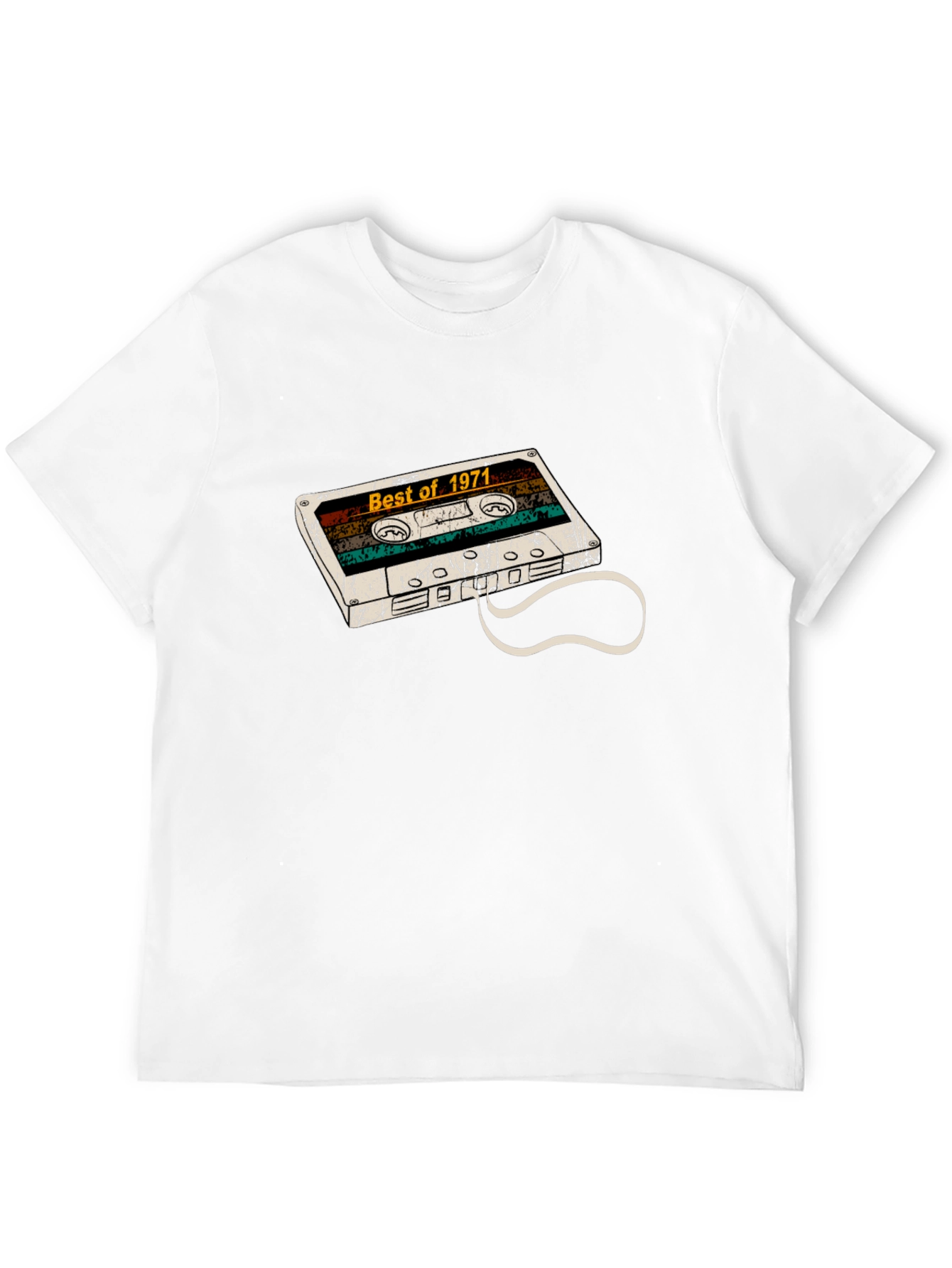 Best of 1971 Cassette Tape Graphic T-Shirt