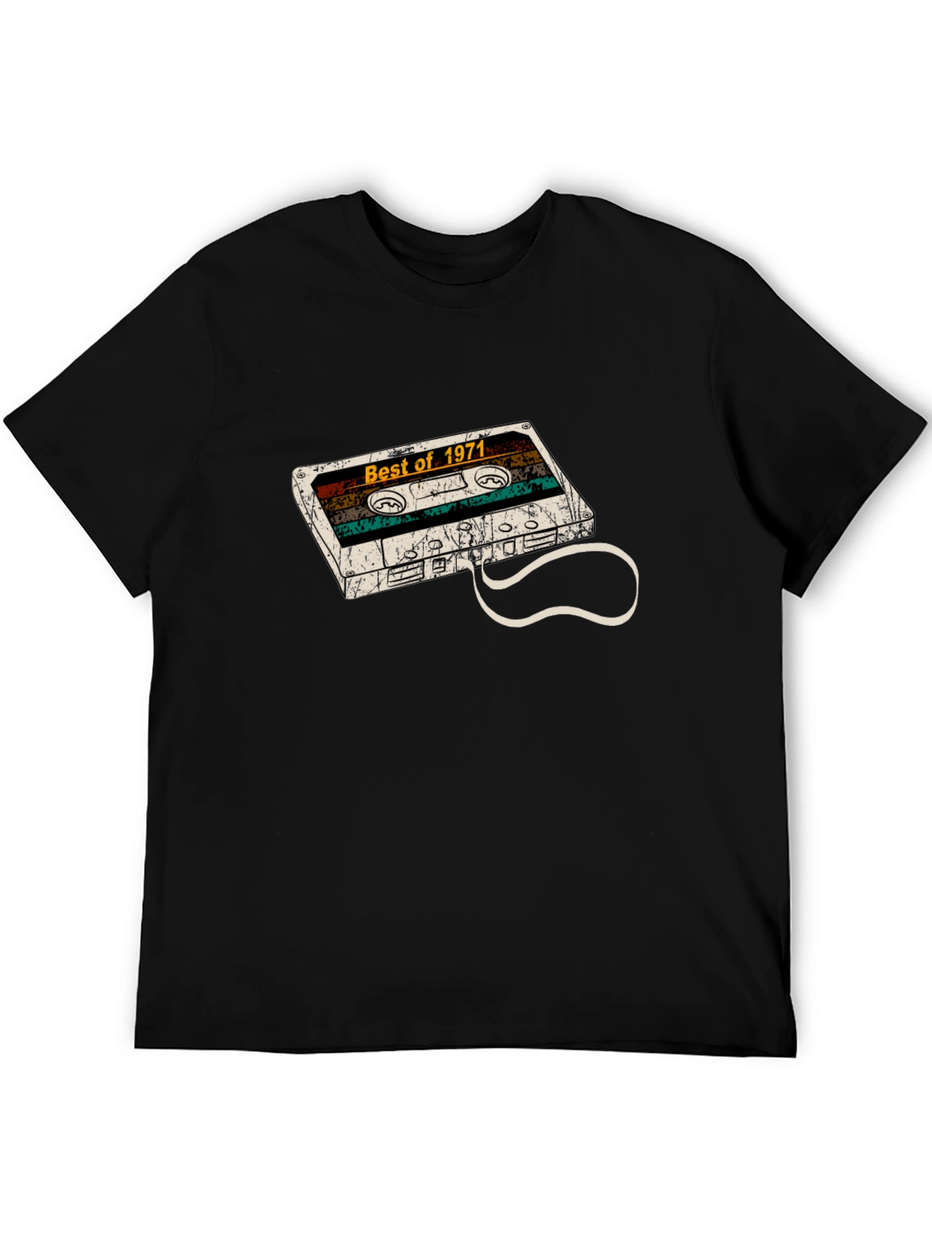Best of 1971 Cassette Tape Graphic T-Shirt