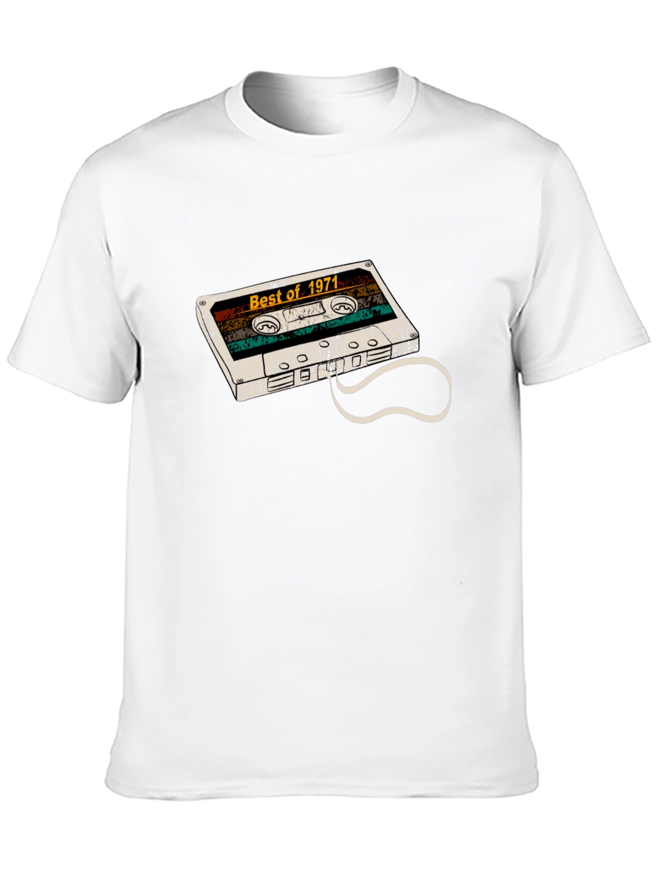 Best of 1971 Cassette Tape Graphic T-Shirt