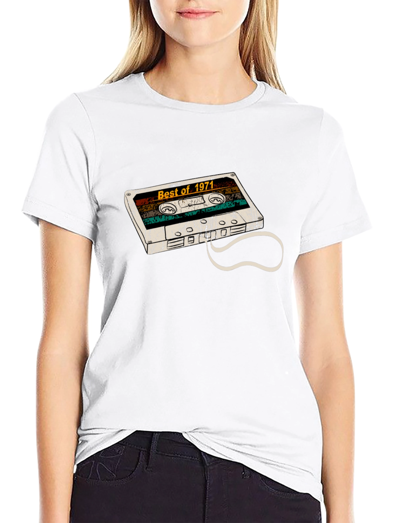 Best of 1971 Cassette Tape Graphic T-Shirt