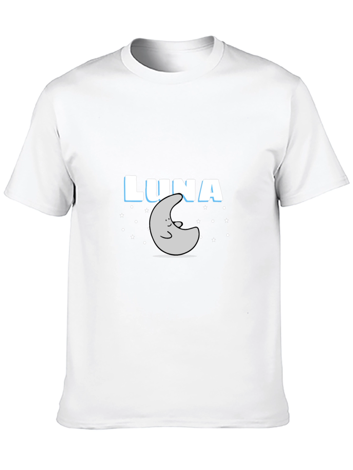 Luna Moon & Stars Graphic Tee - Black