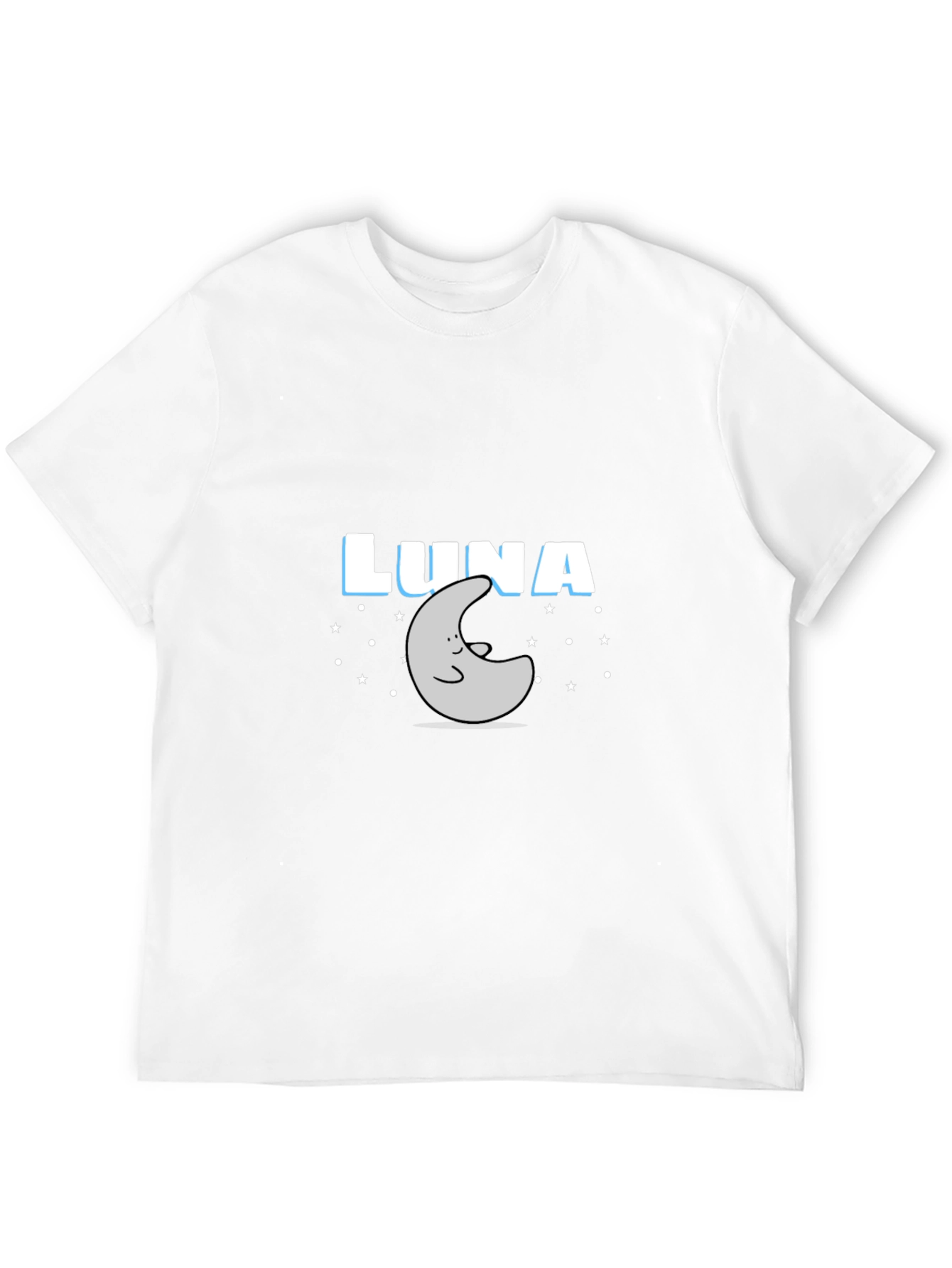 Luna Moon & Stars Graphic Tee - Black