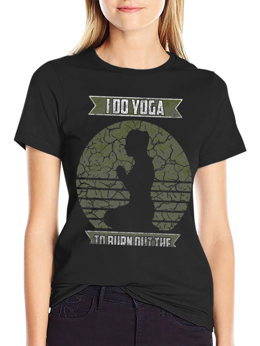 I Do Yoga T-Shirt - Mens Graphic Tee