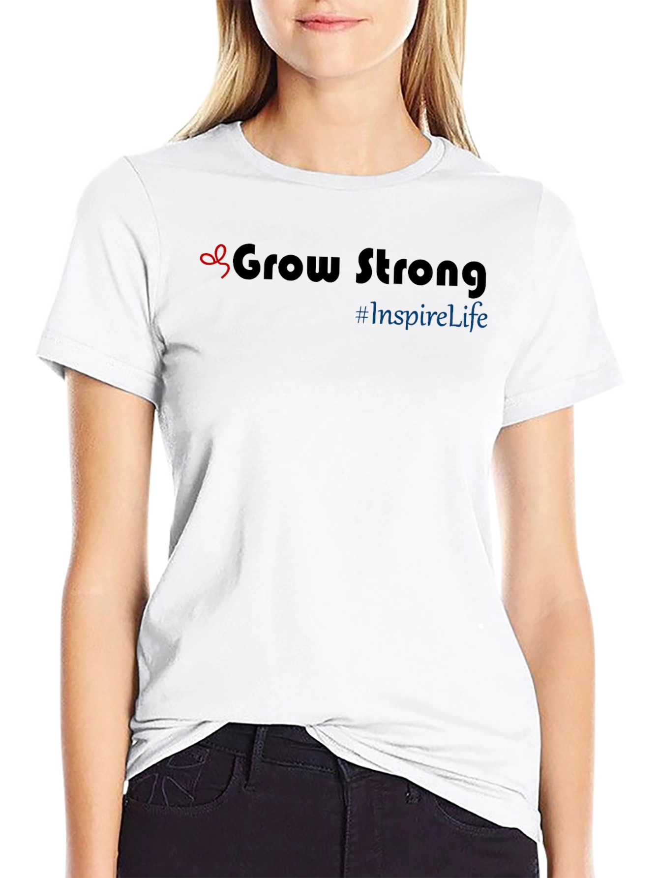 Grow Strong T-Shirt - Inspire Life