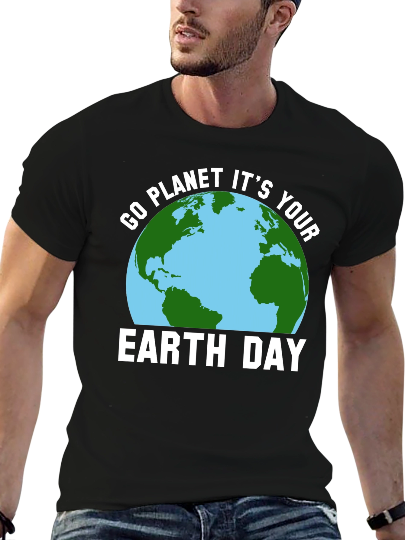 Go Planet Its Your Earth Day Graphic T-Shirt