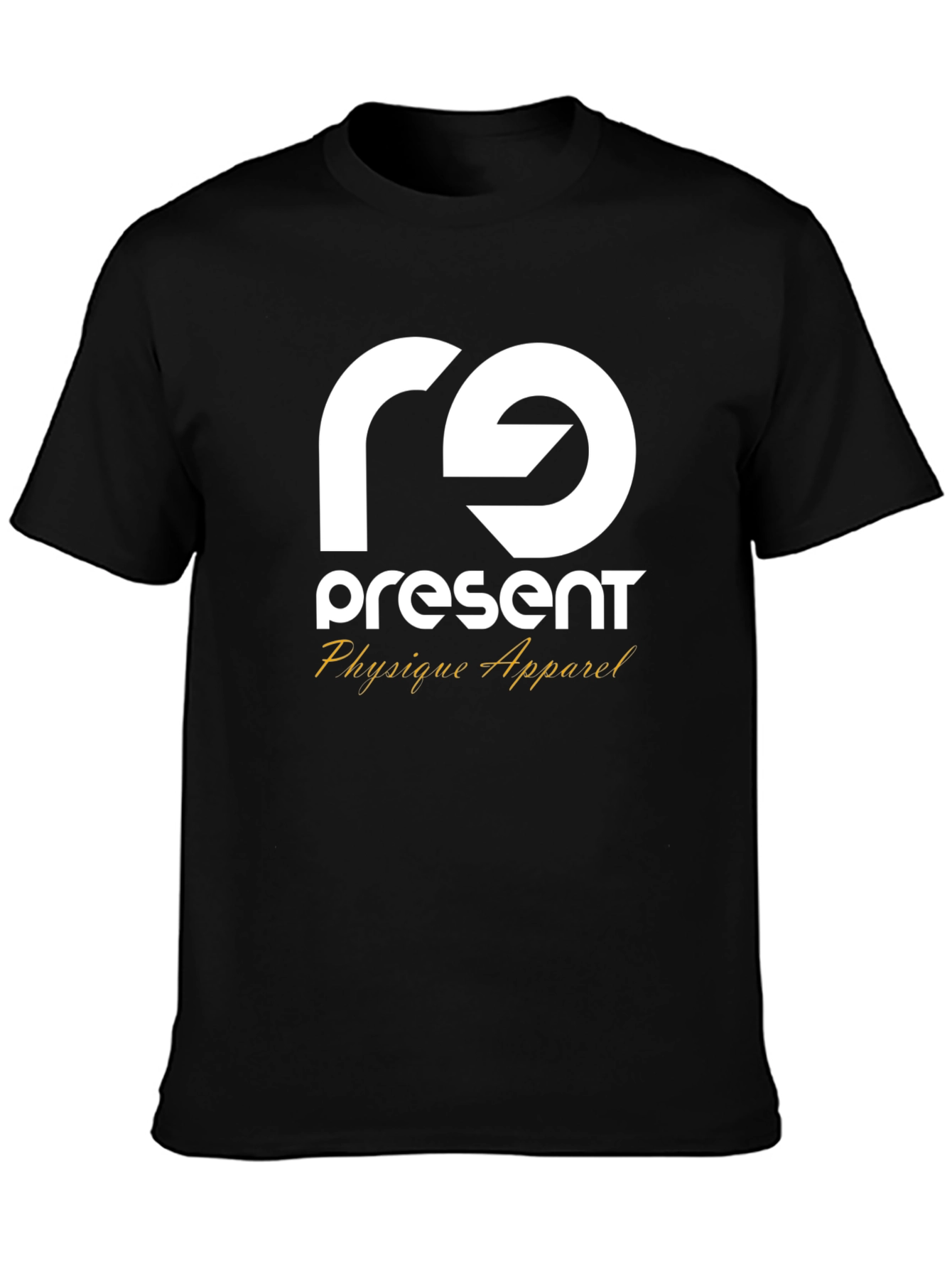 re Present Physique Apparel Black T-Shirt