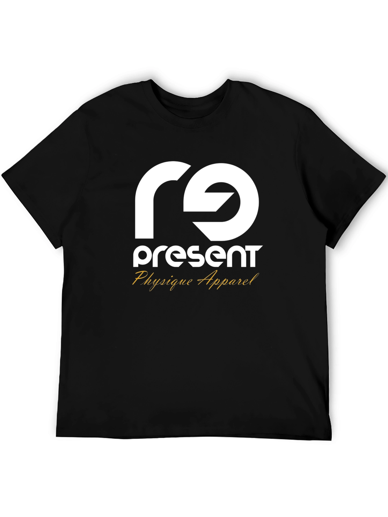 re Present Physique Apparel Black T-Shirt