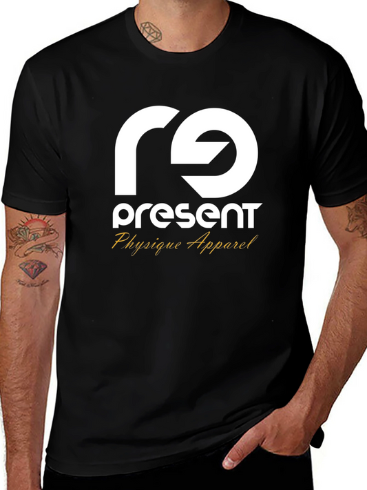 re Present Physique Apparel Black T-Shirt