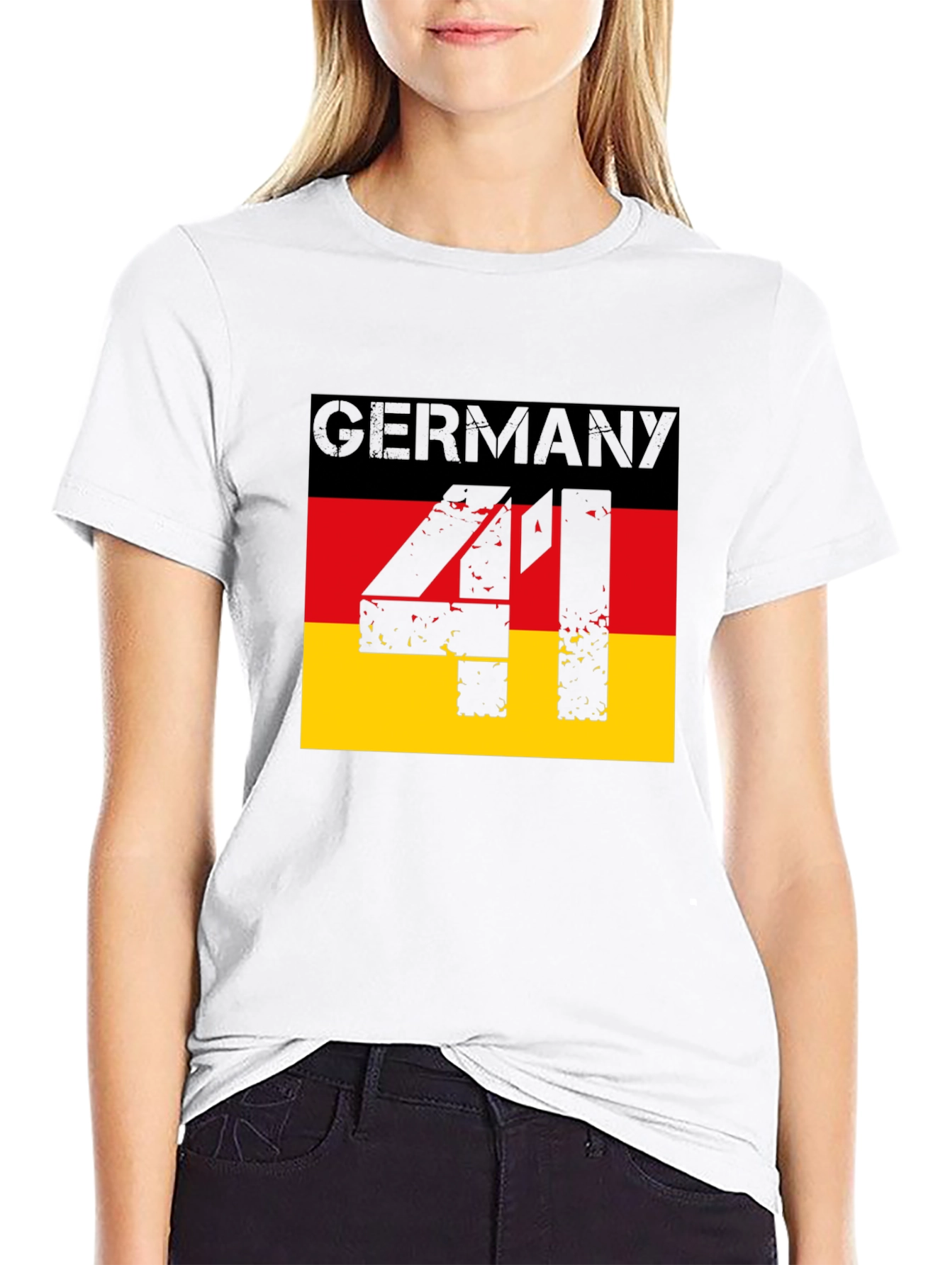 Germany 41 T-Shirt - Black