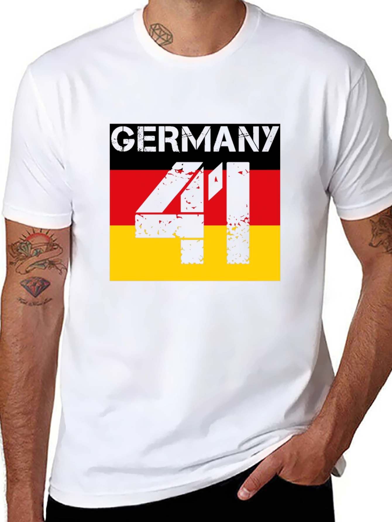 Germany 41 T-Shirt - Black