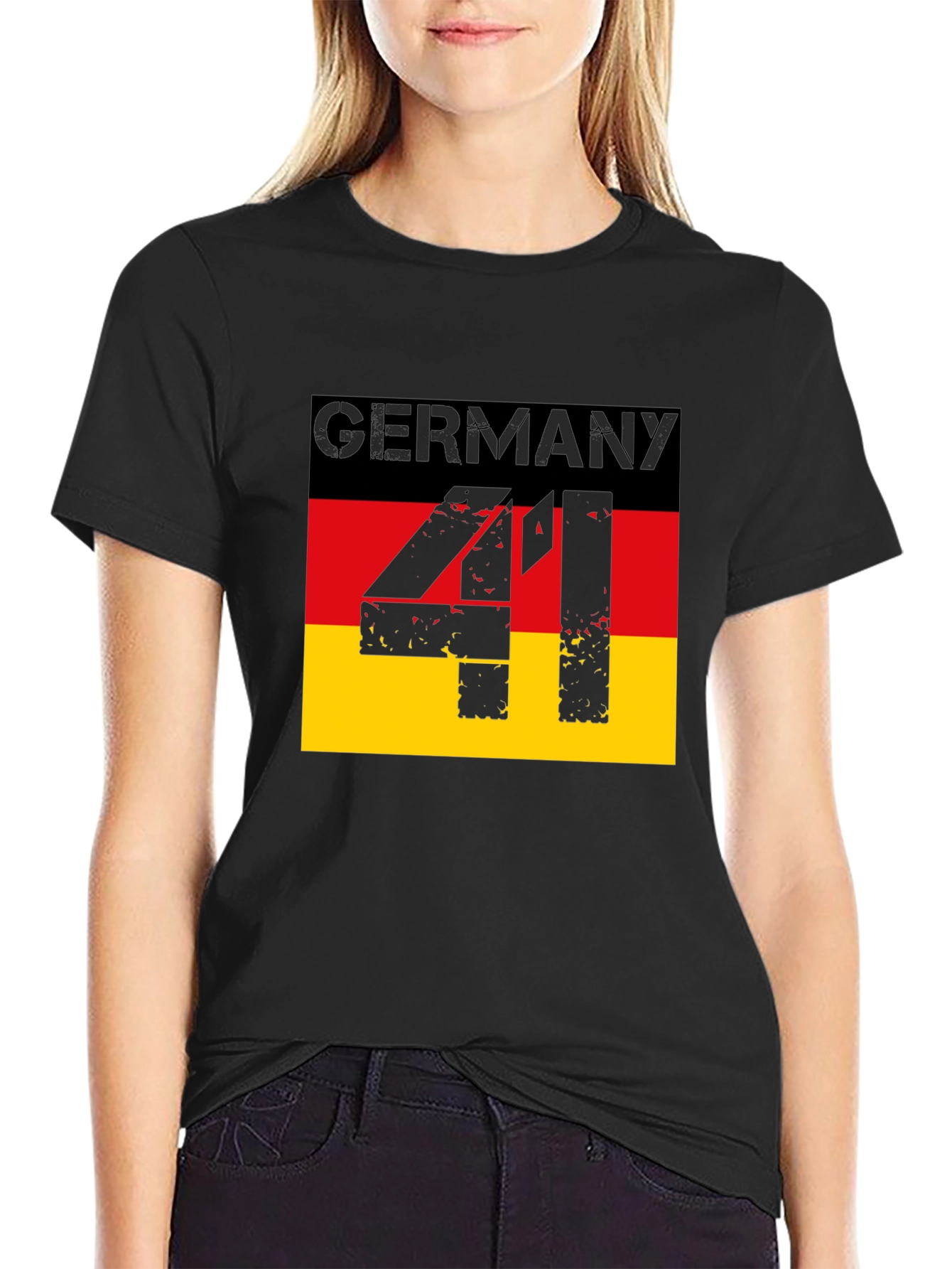 Germany 41 T-Shirt - Black