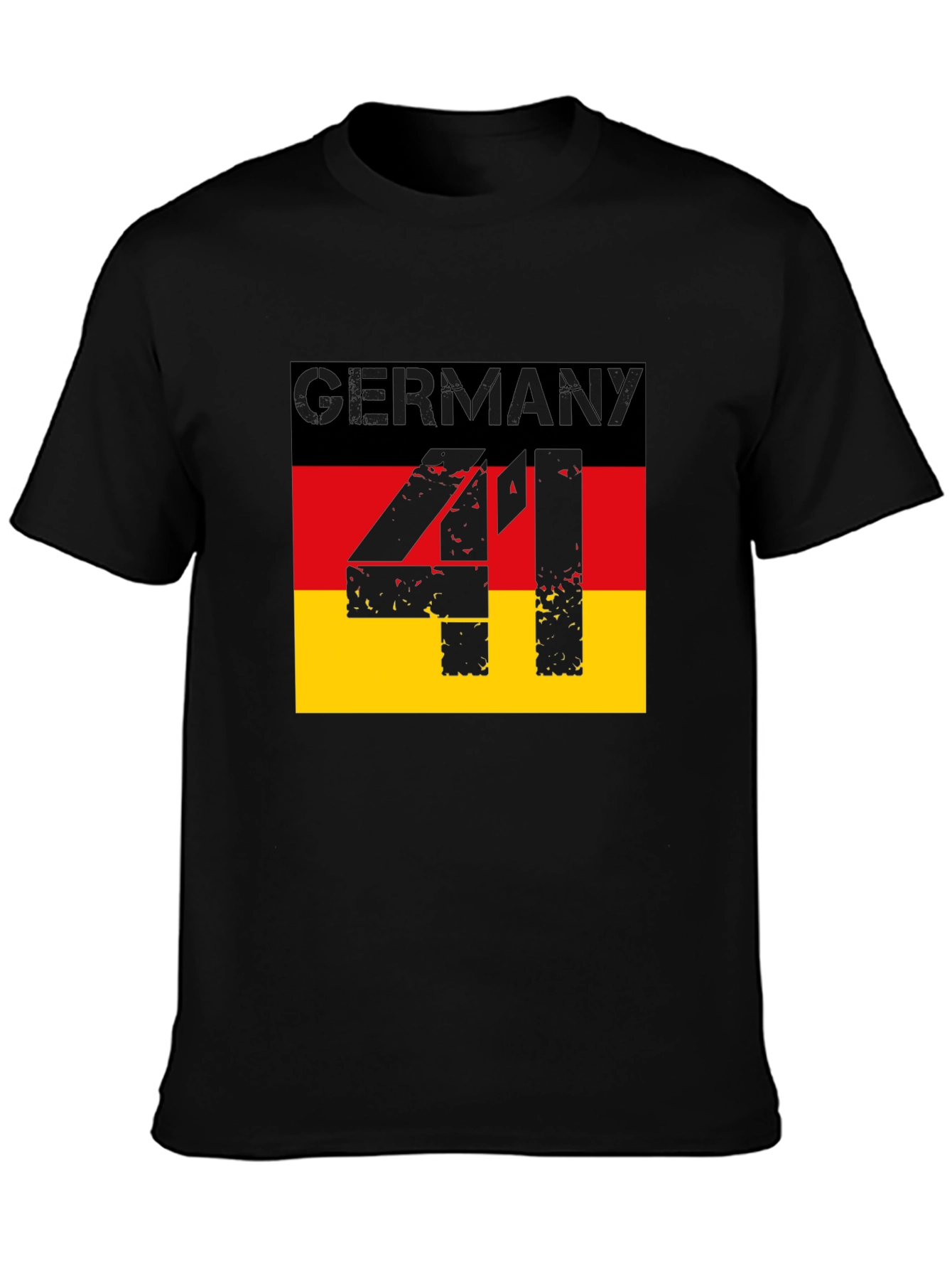 Germany 41 T-Shirt - Black