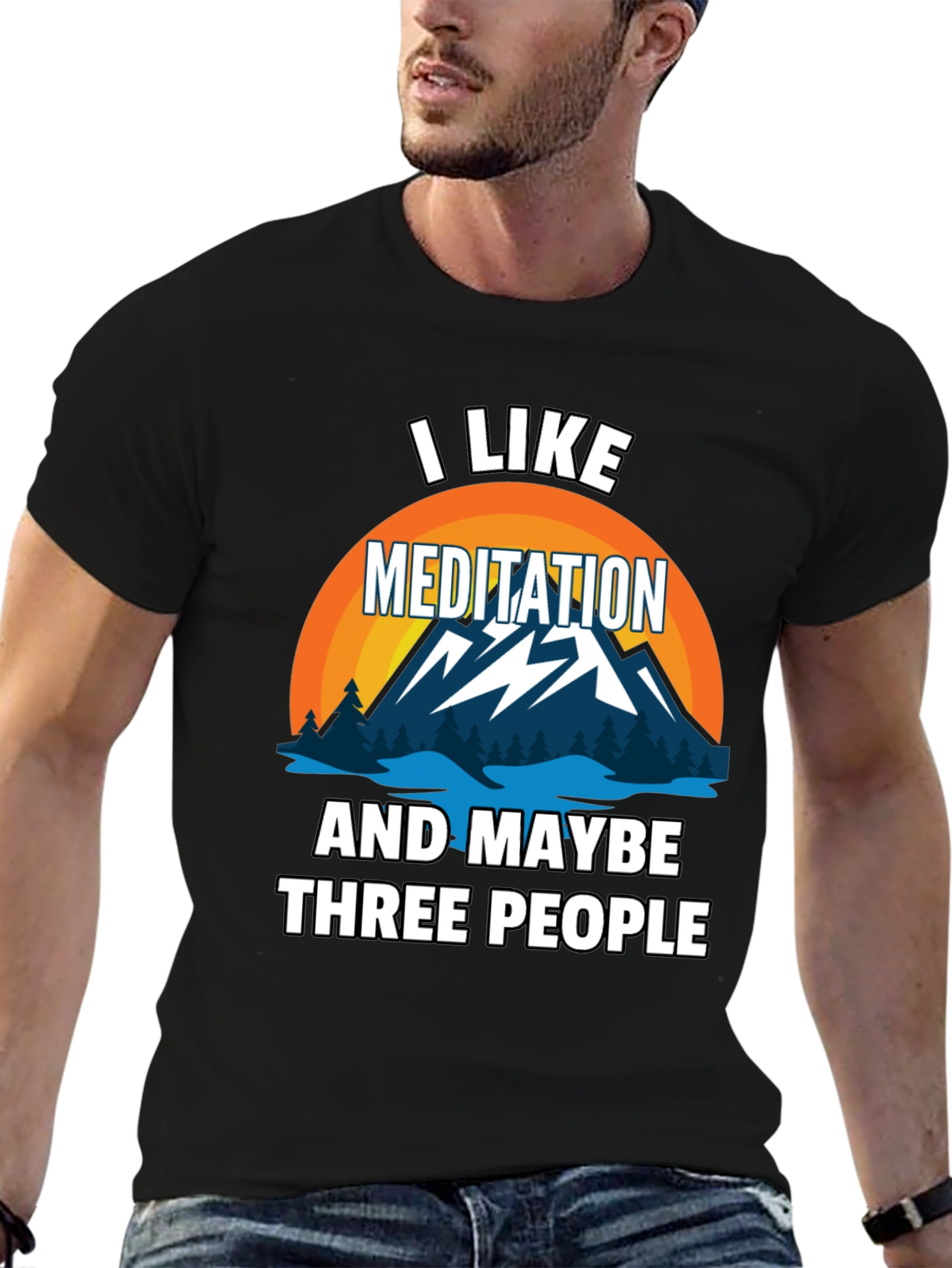 Meditation T-Shirt: I Like Meditation