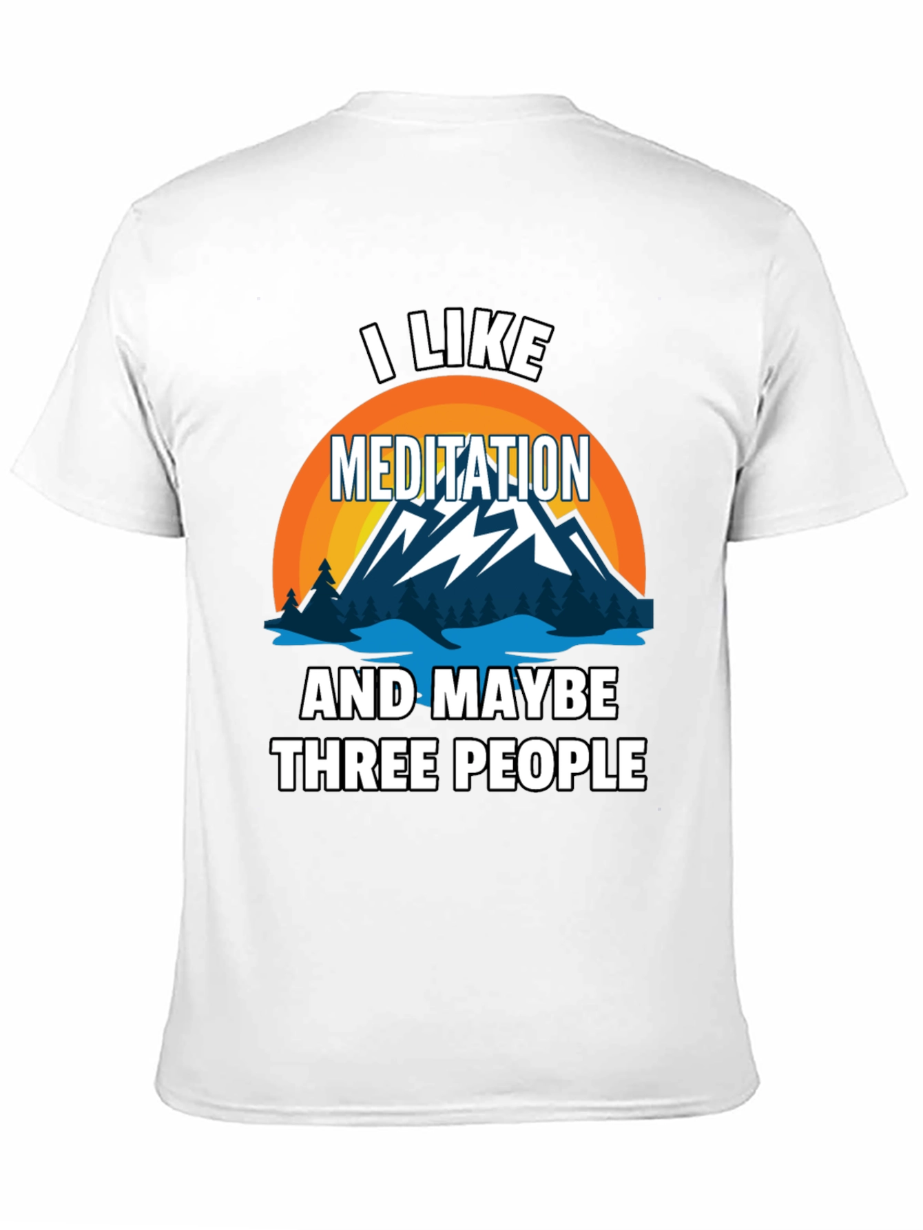 Meditation T-Shirt: I Like Meditation