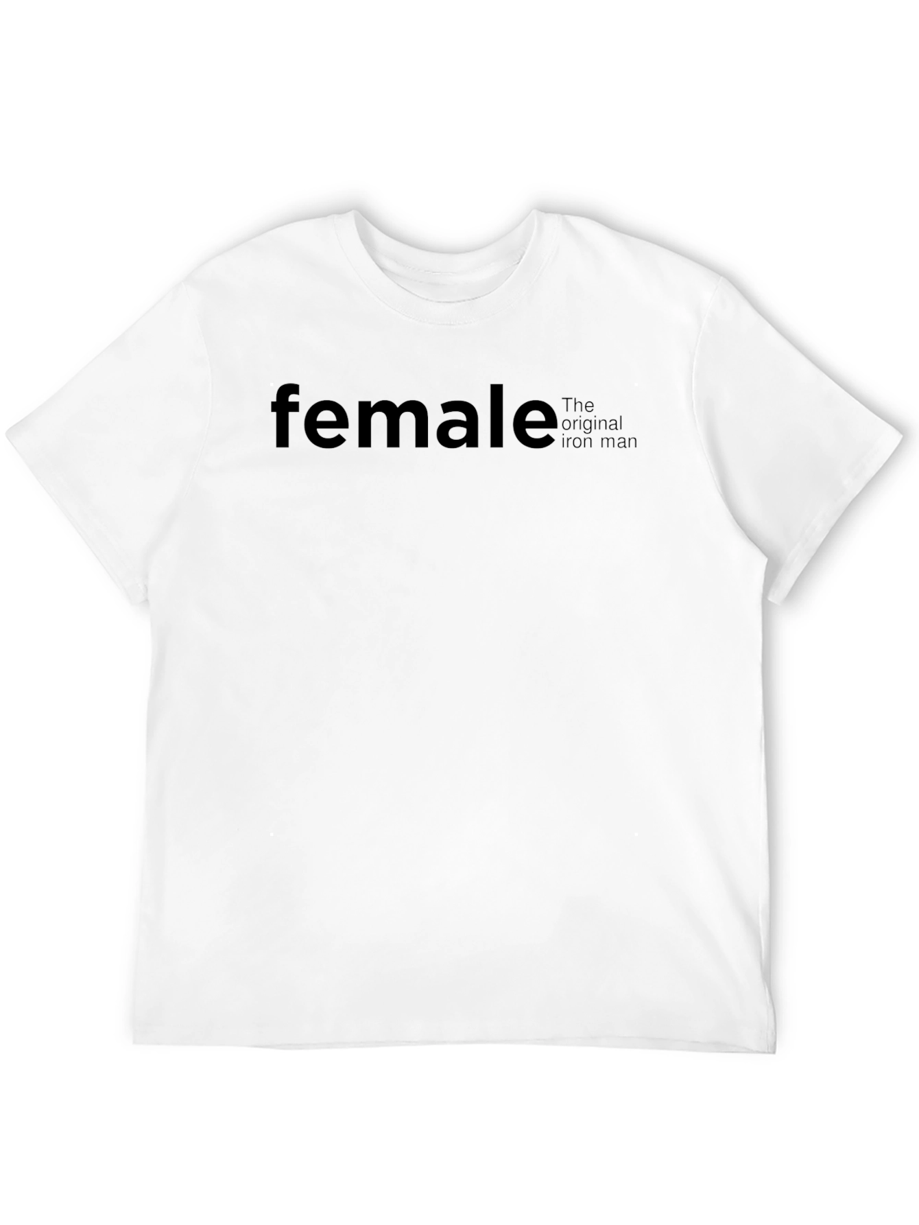 Female Original Iron Man Graphic T-Shirt