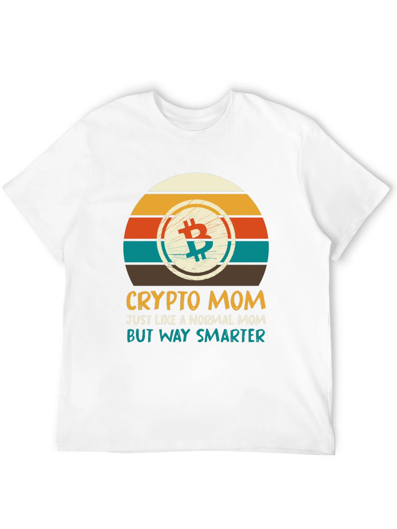 Crypto Mom T-Shirt - Smart Bitcoin Investor