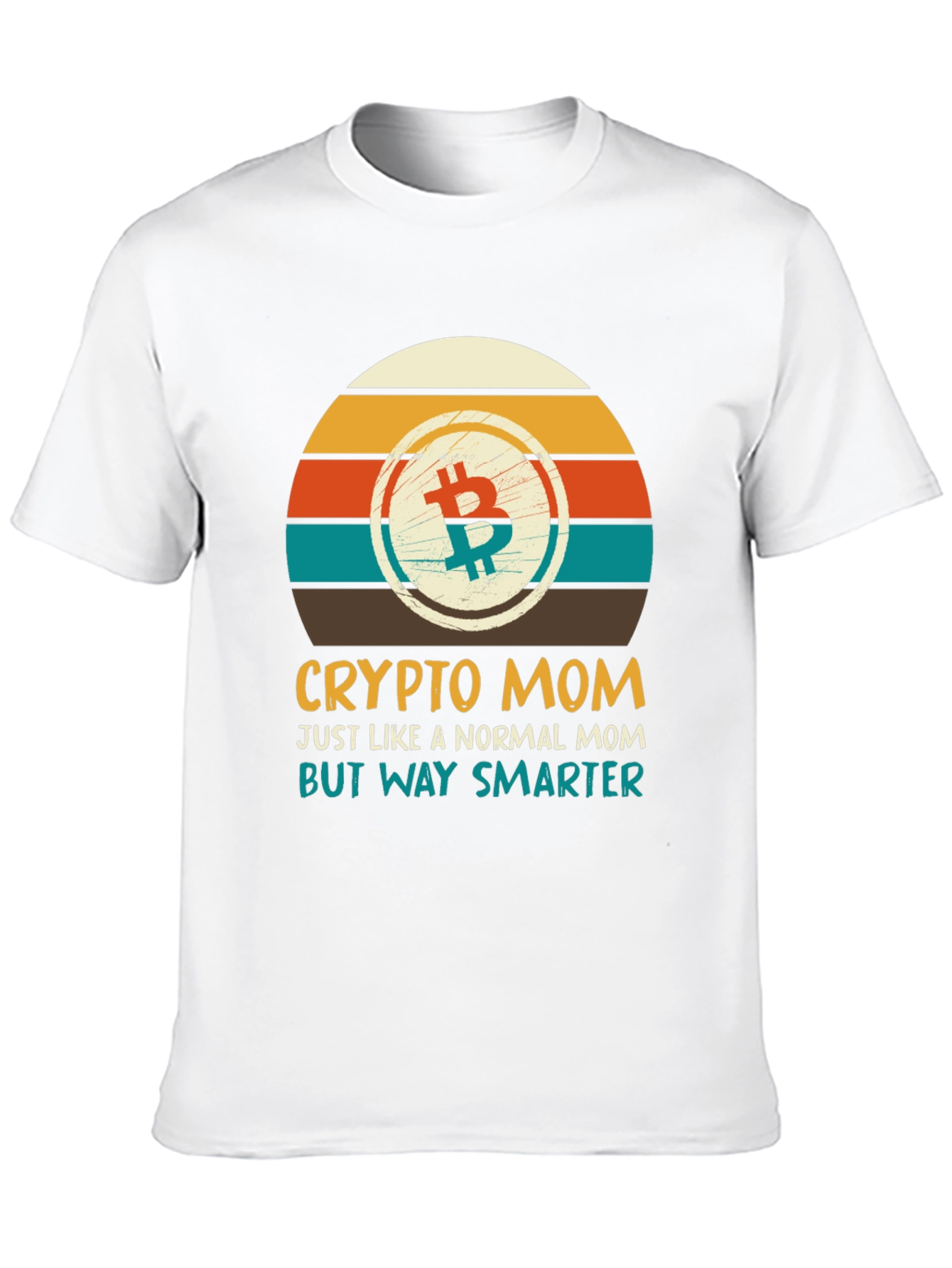 Crypto Mom T-Shirt - Smart Bitcoin Investor