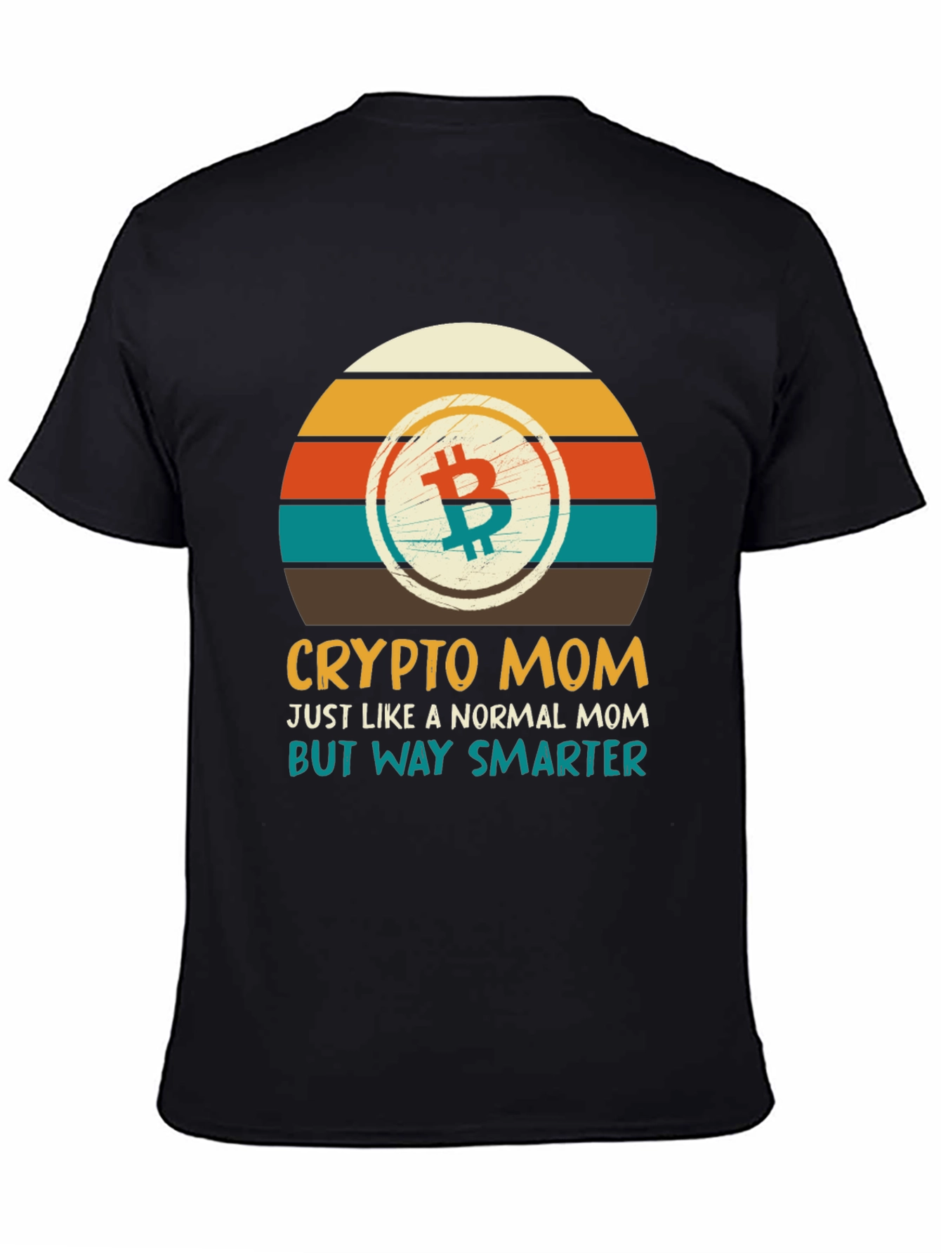 Crypto Mom T-Shirt - Smart Bitcoin Investor