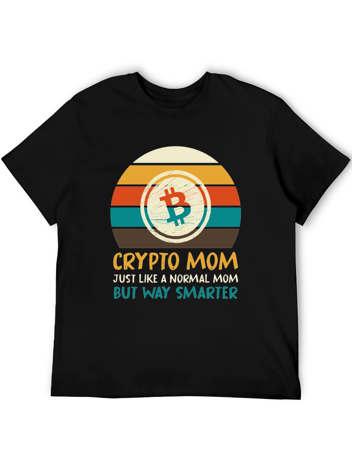 Crypto Mom T-Shirt - Smart Bitcoin Investor