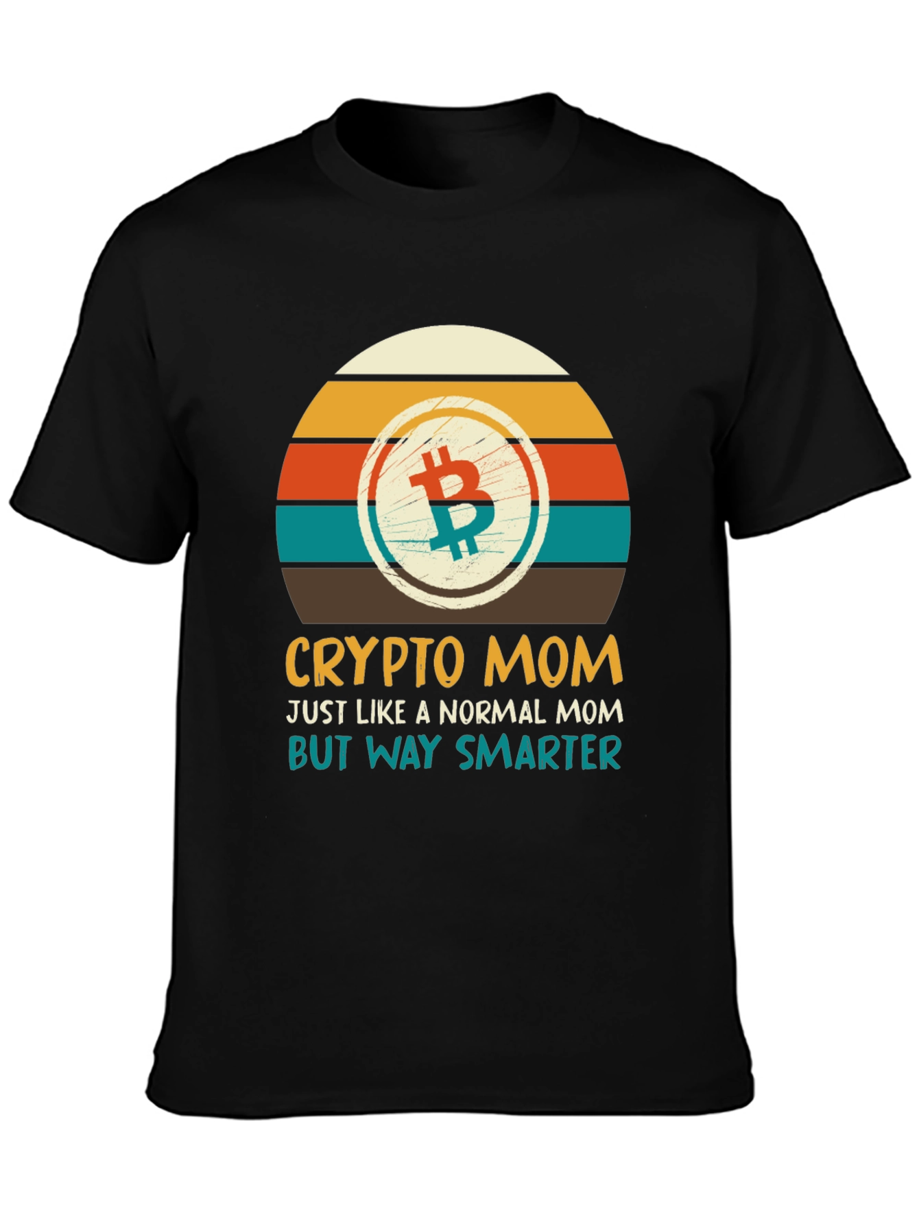 Crypto Mom T-Shirt - Smart Bitcoin Investor