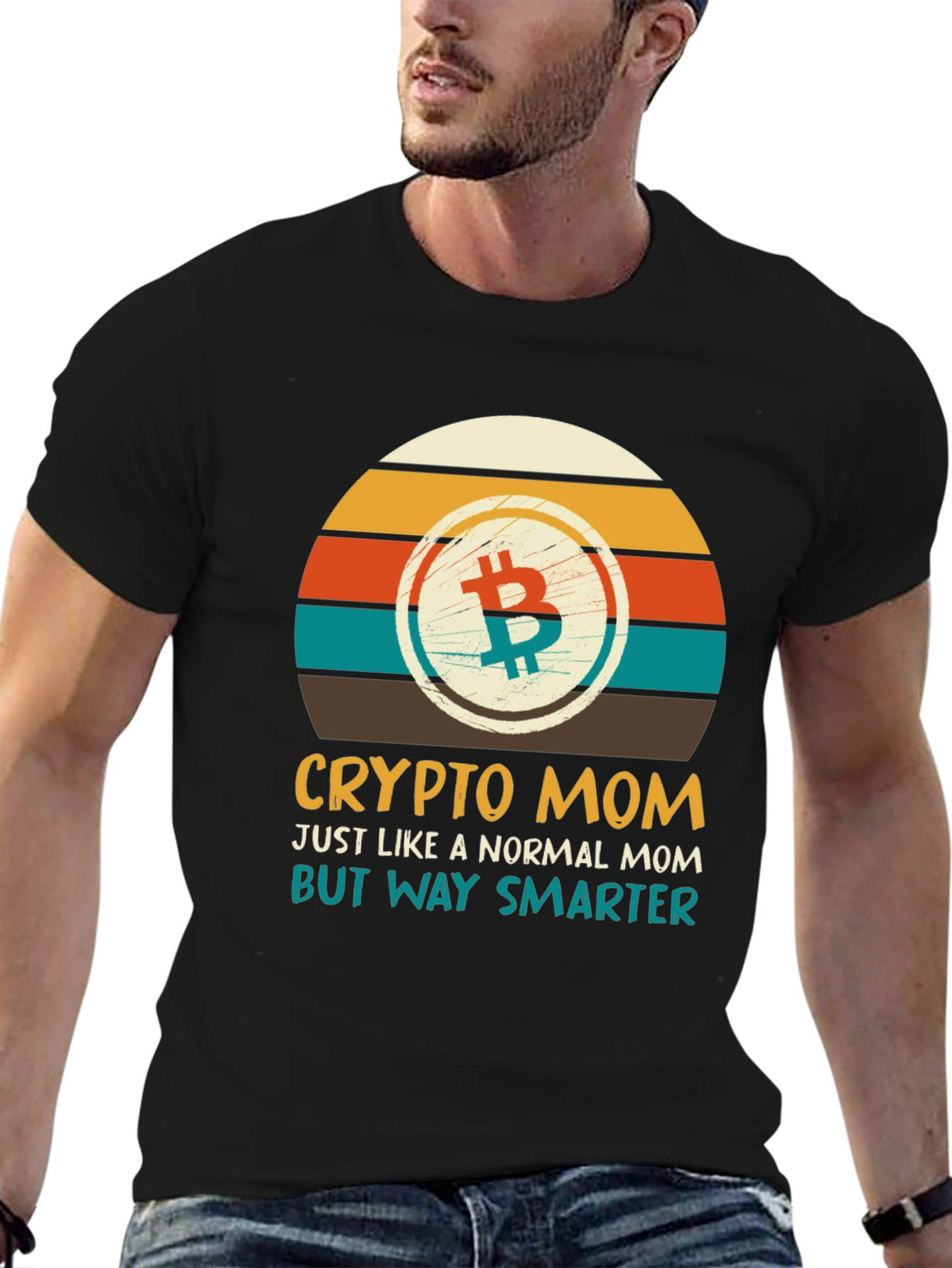 Crypto Mom T-Shirt - Smart Bitcoin Investor