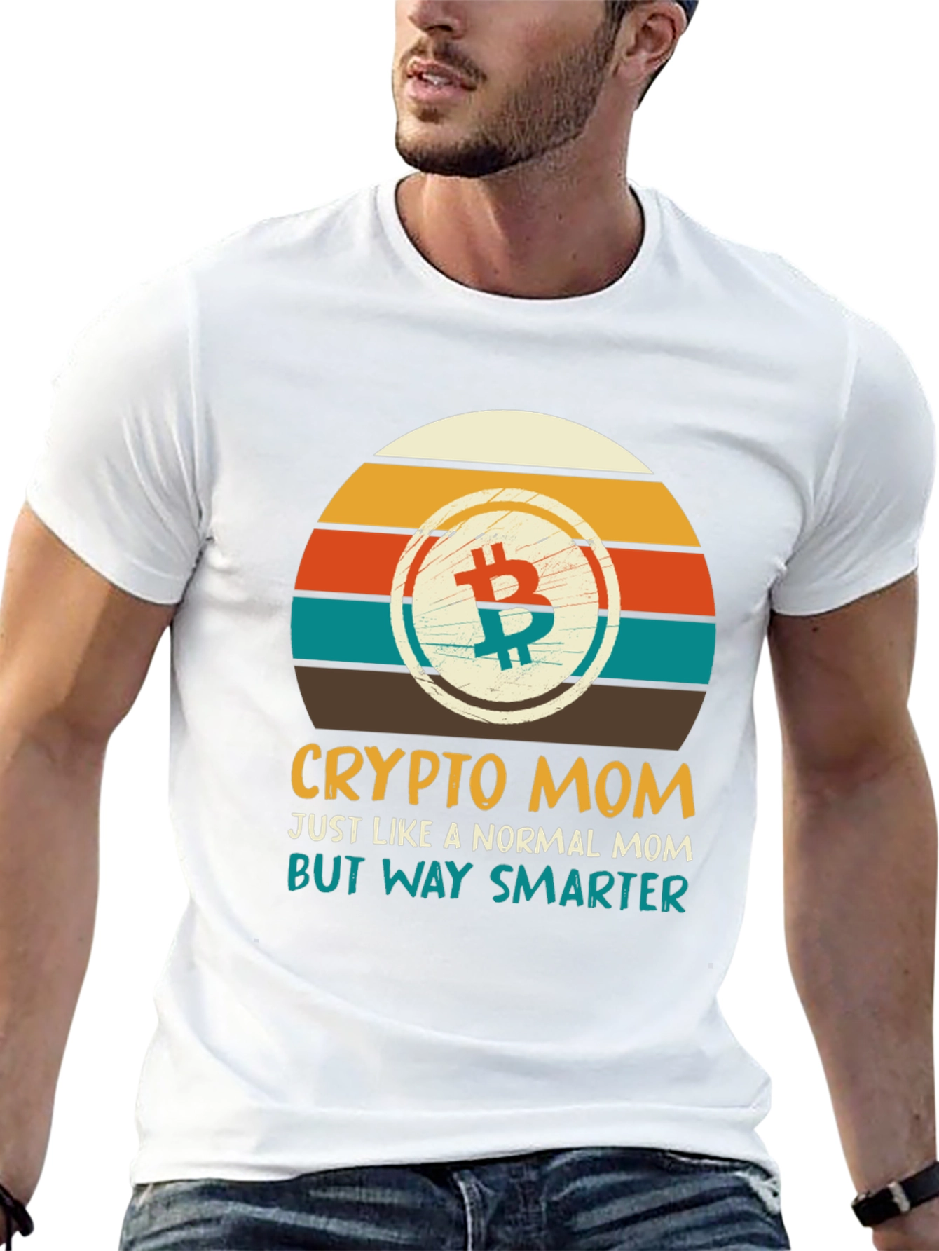 Crypto Mom T-Shirt - Smart Bitcoin Investor