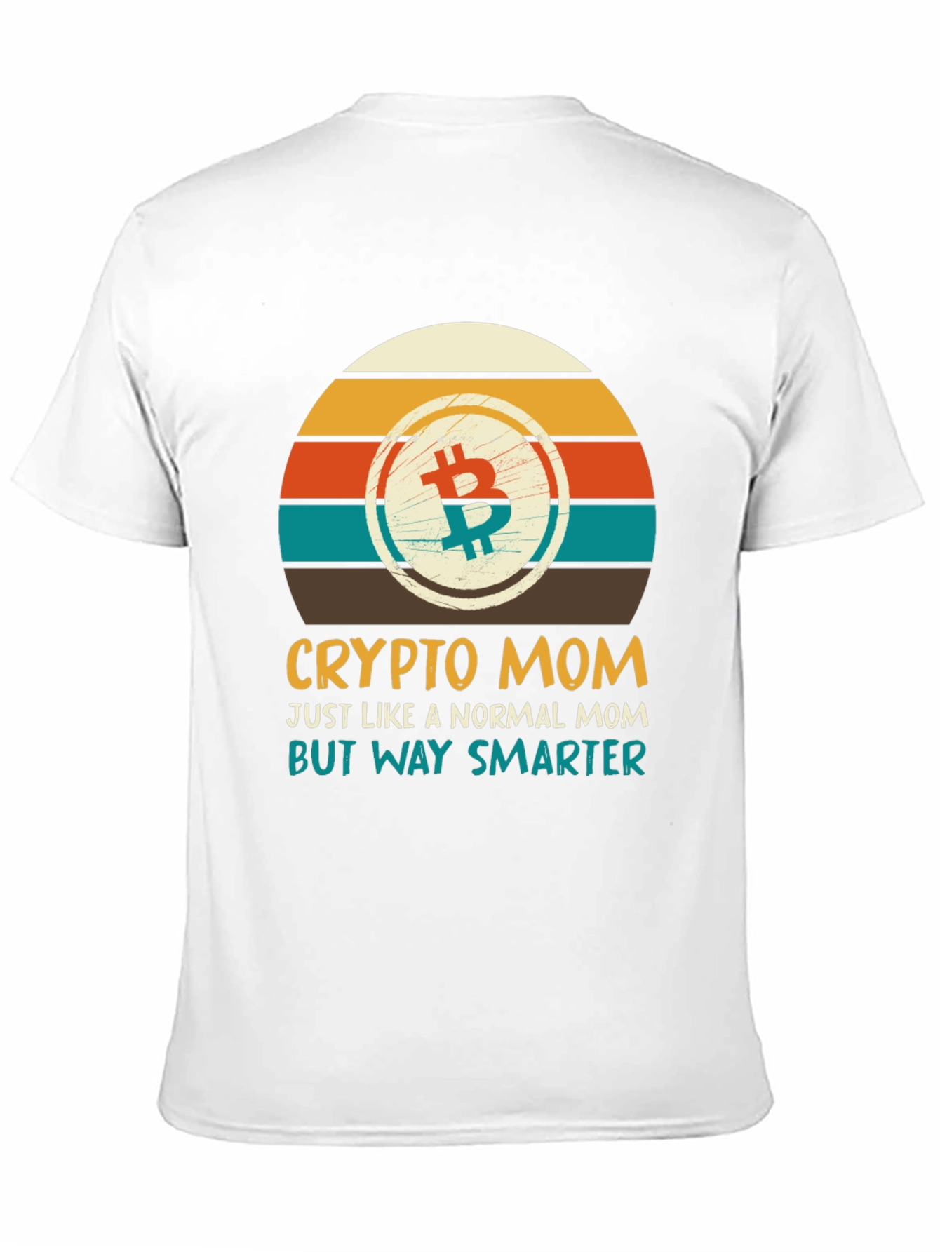 Crypto Mom T-Shirt - Smart Bitcoin Investor