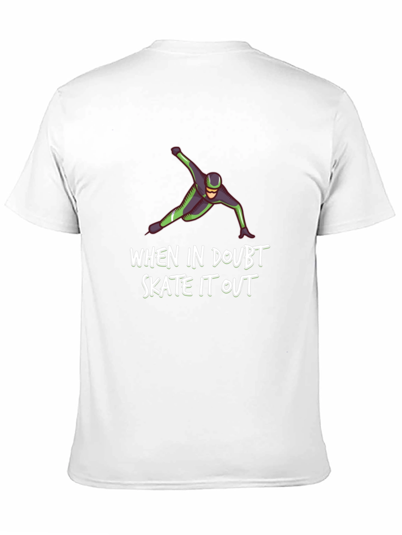 Skate It Out Graphic Tee - Black