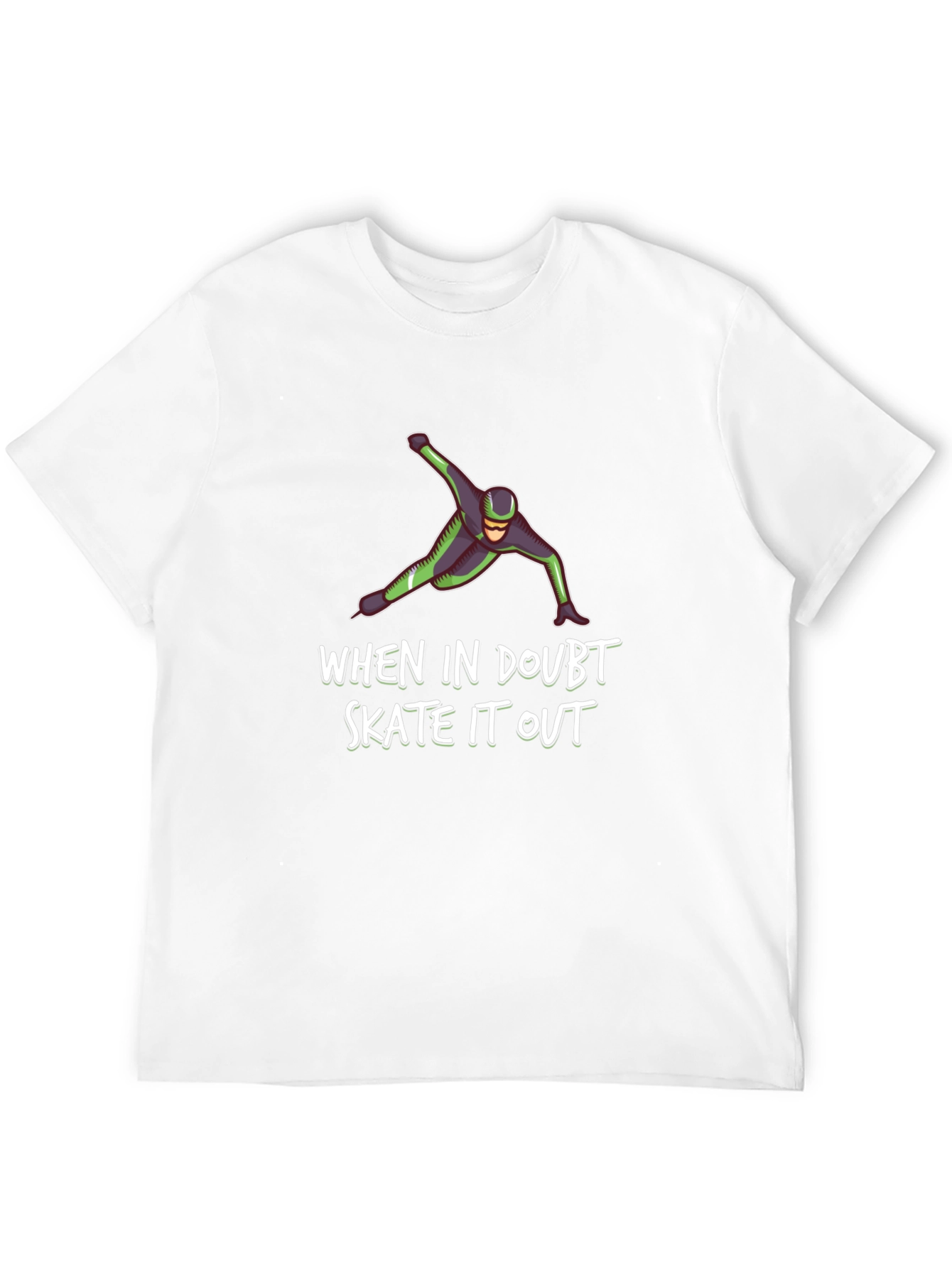 Skate It Out Graphic Tee - Black