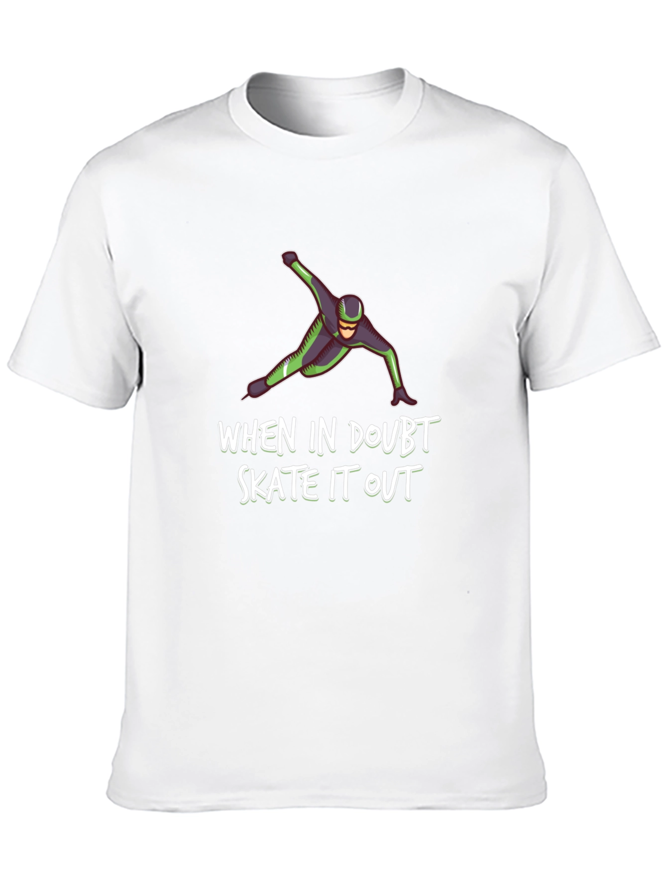 Skate It Out Graphic Tee - Black