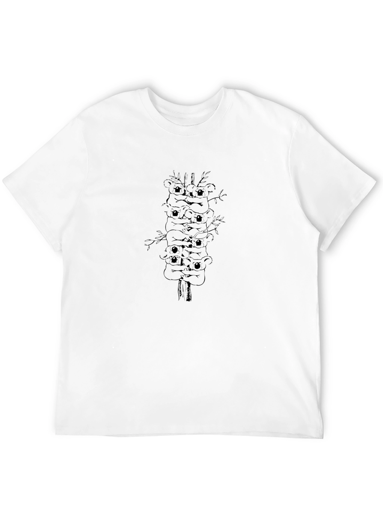 Unique Graphic Tee - Stacked Animal Design