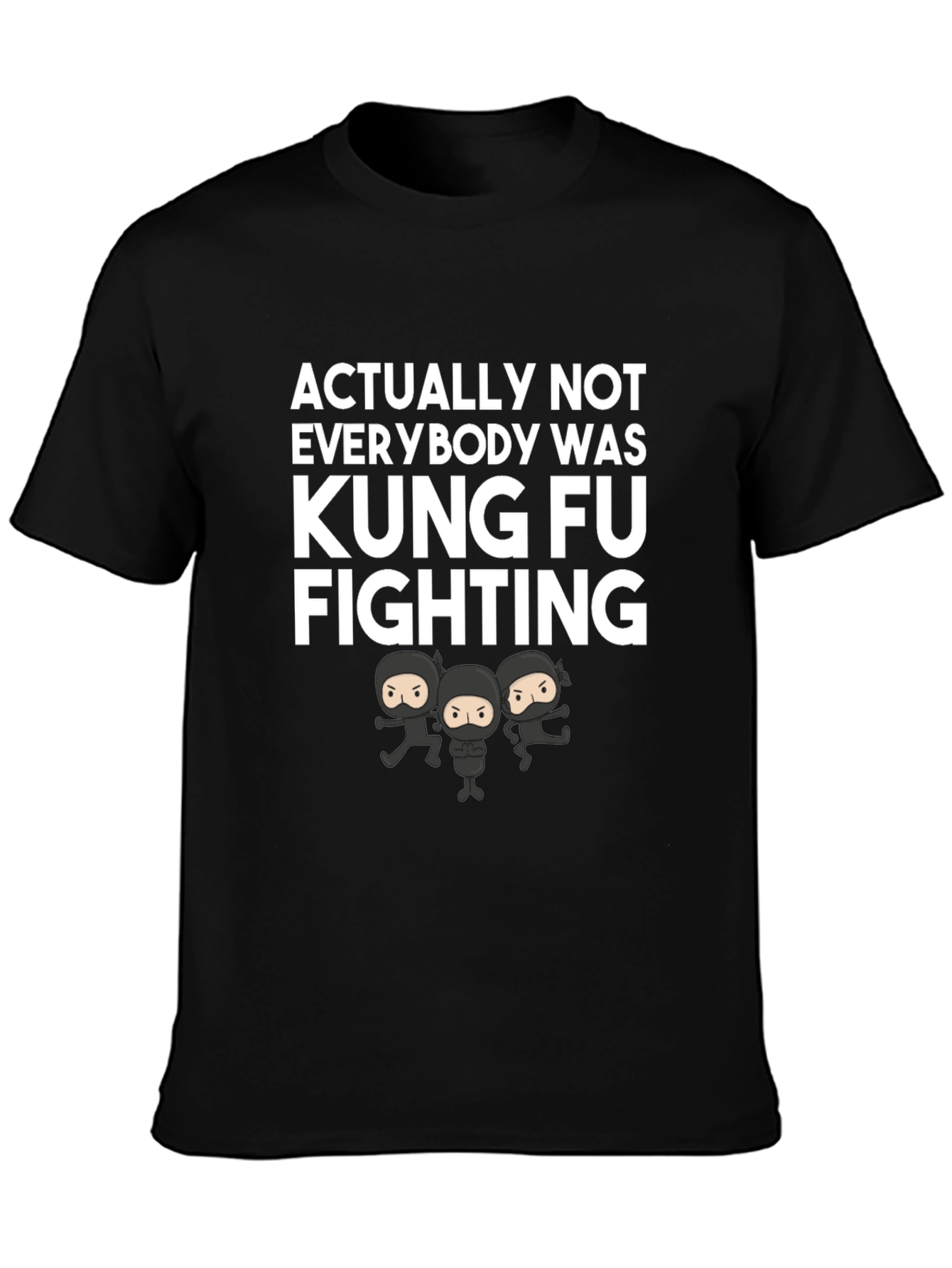 Kung Fu Fighting Ninja T-Shirt