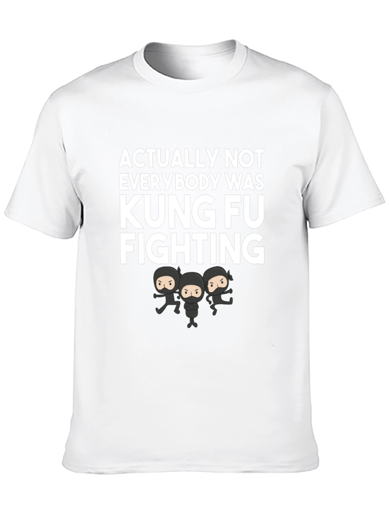 Kung Fu Fighting Ninja T-Shirt