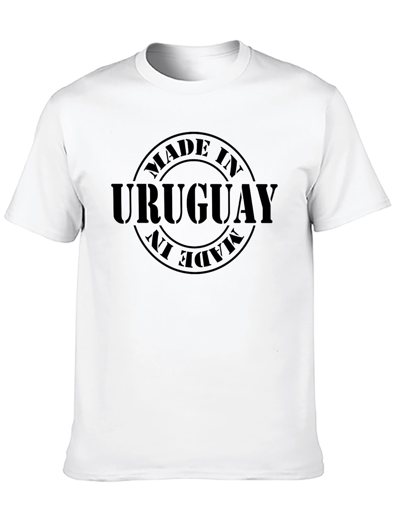 Made in Uruguay Black Graphic T-Shirt