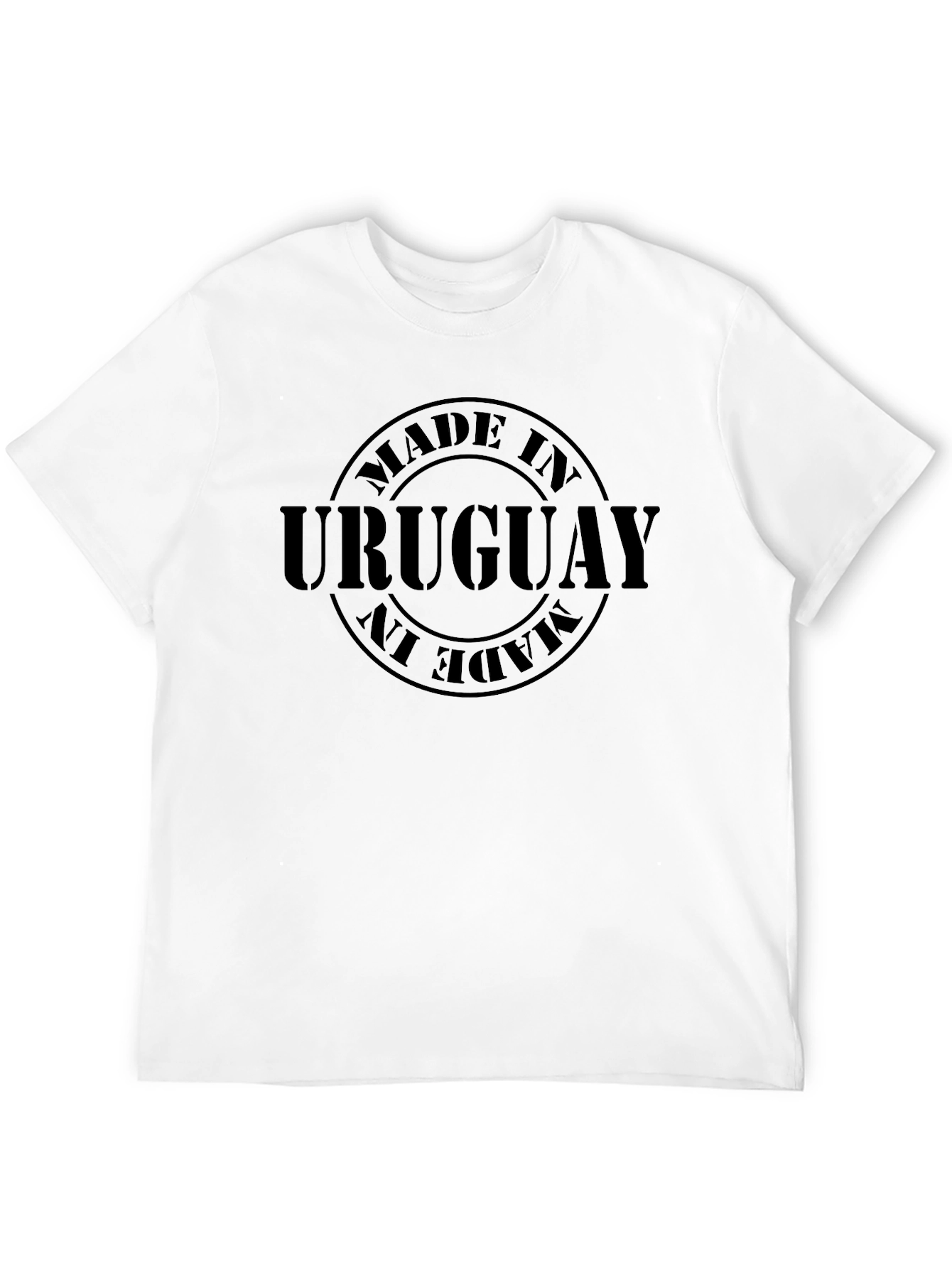 Made in Uruguay Black Graphic T-Shirt