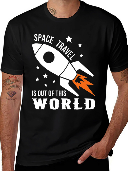 Space Travel T-Shirt - Out of This World Design
