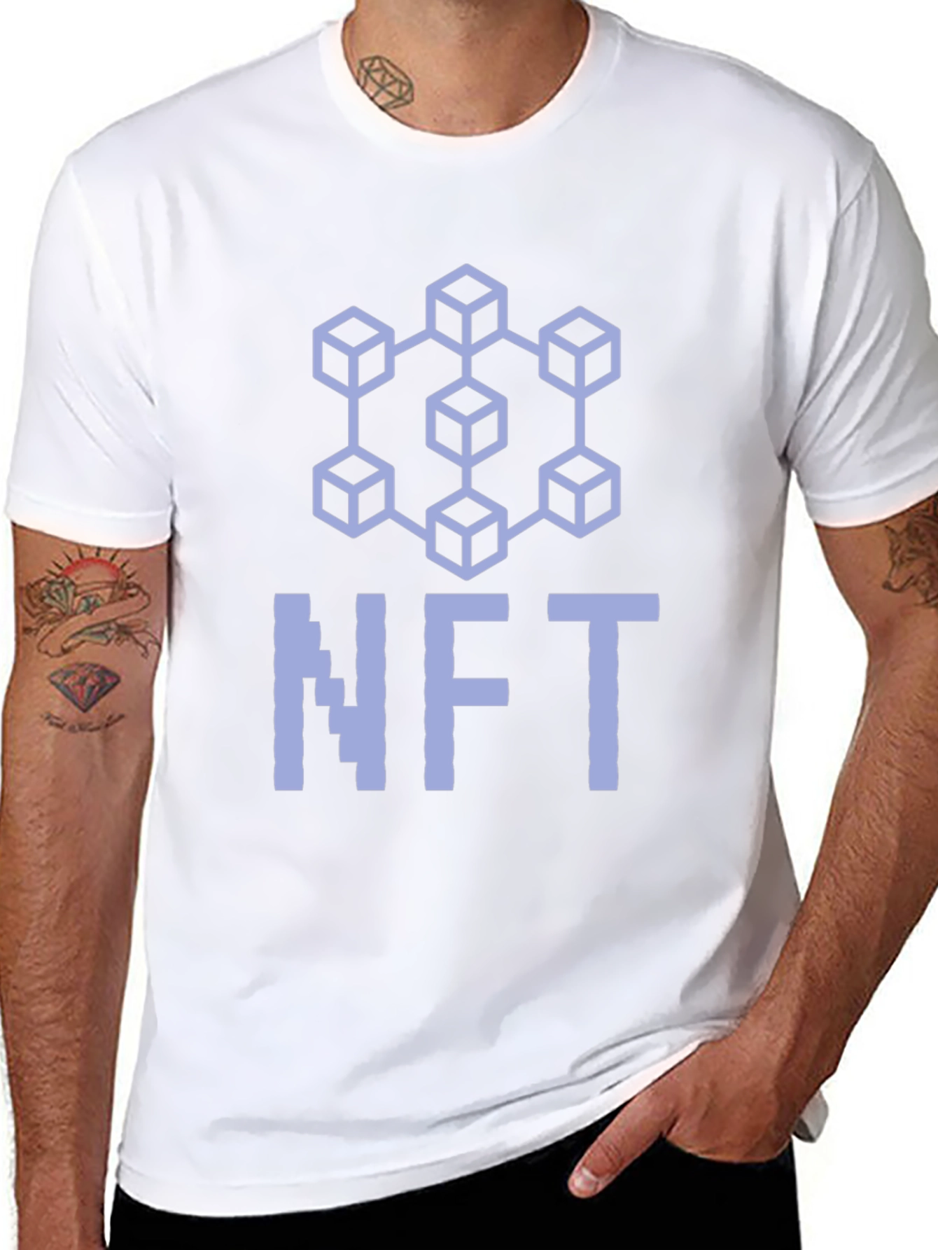NFT Blockchain T-Shirt - Crypto Art Tee