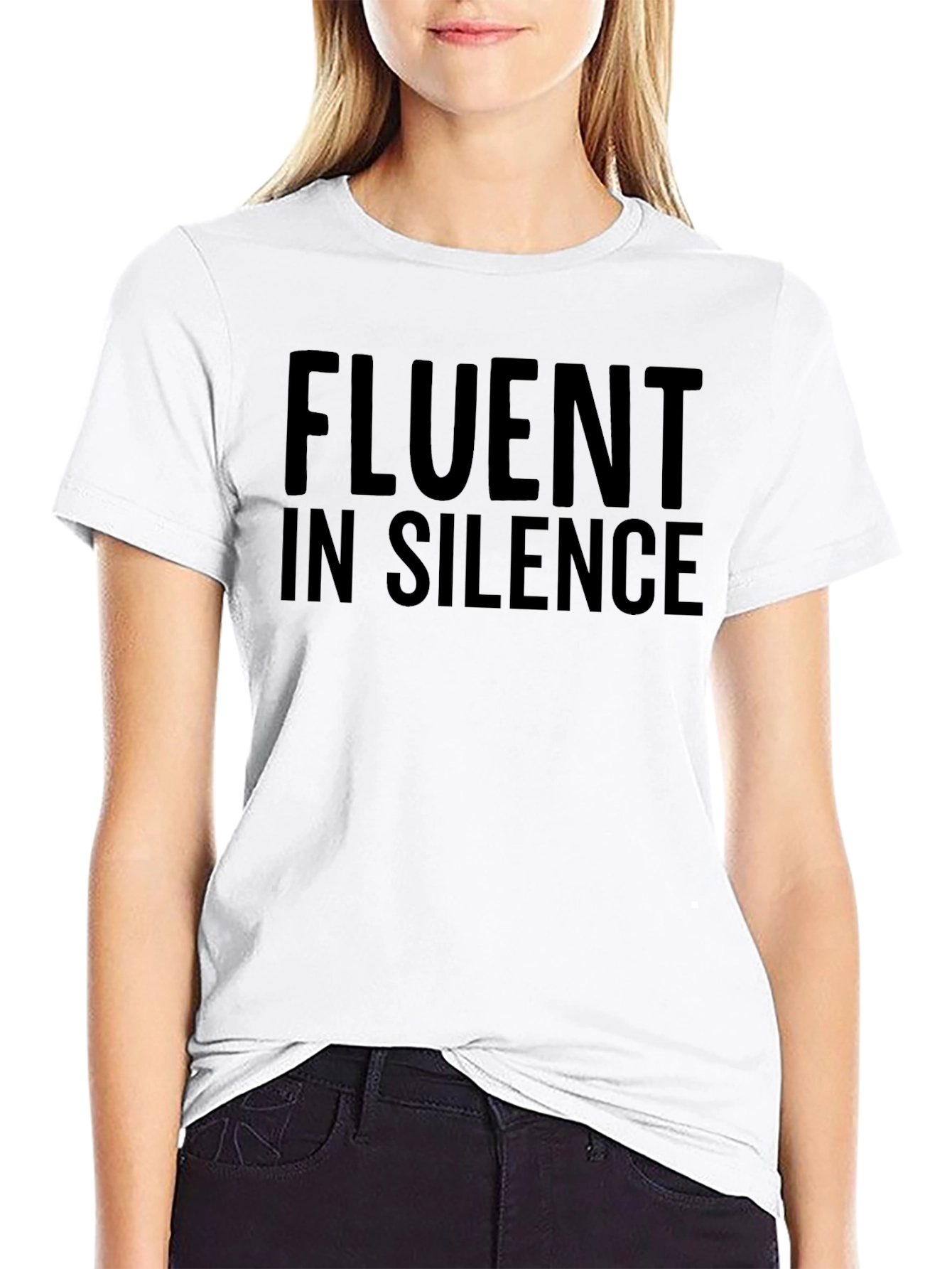 Fluent in Silence Graphic T-Shirt